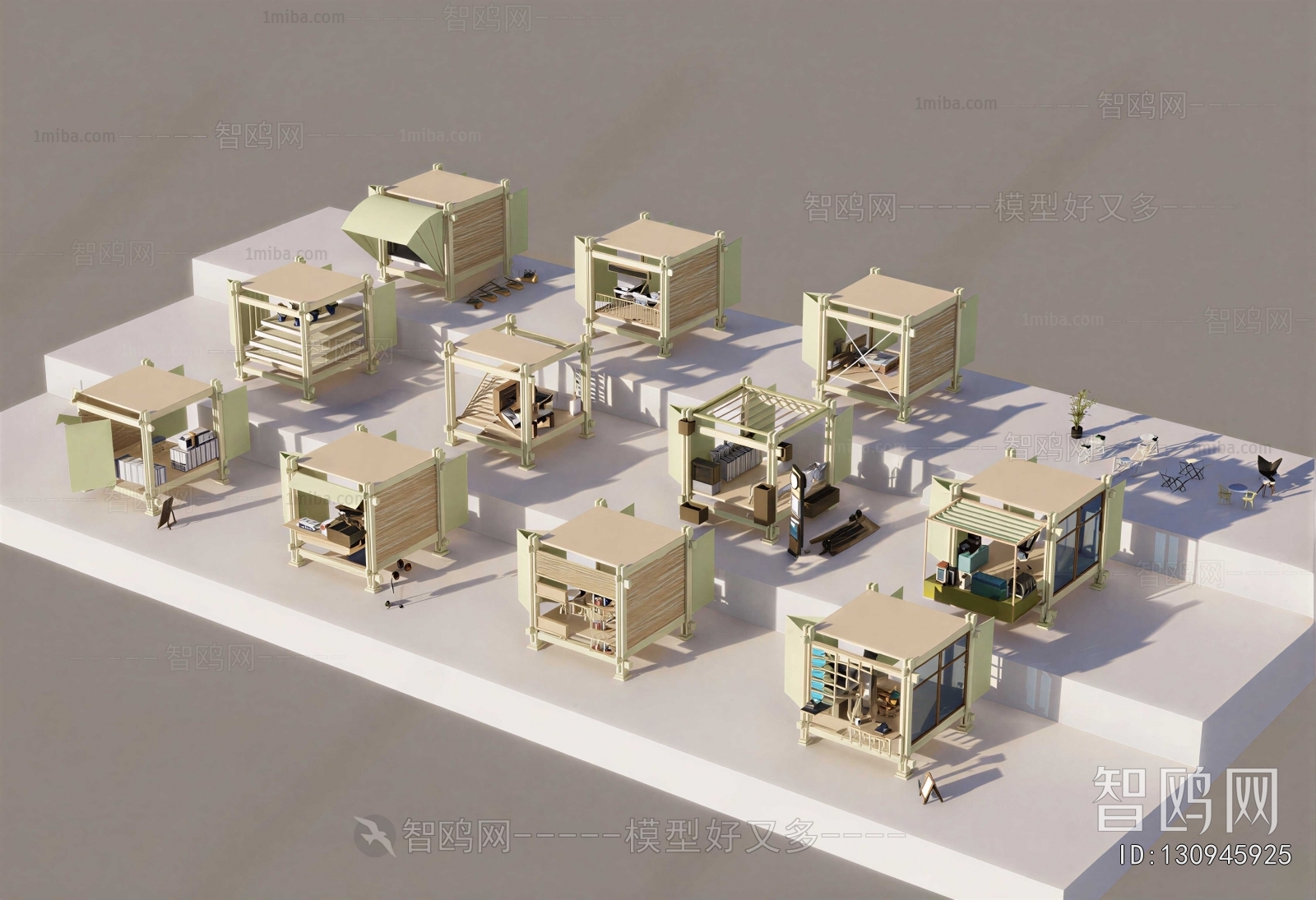 Modern Appearance Of Commercial Building