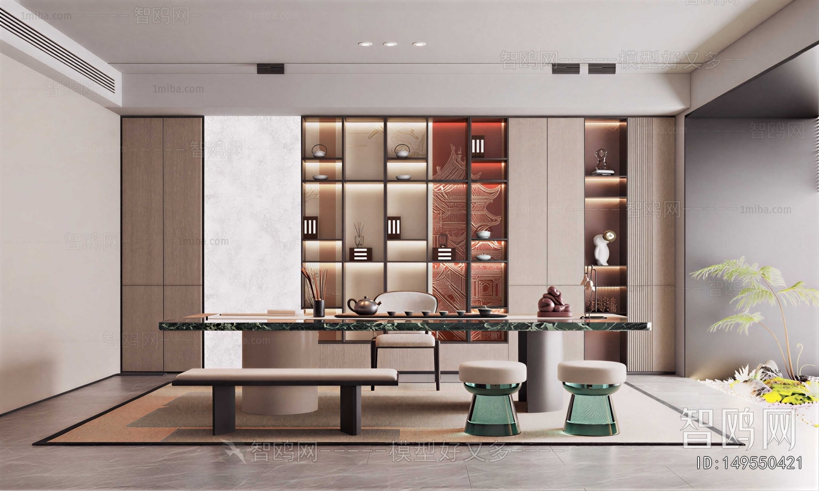 New Chinese Style Tea House