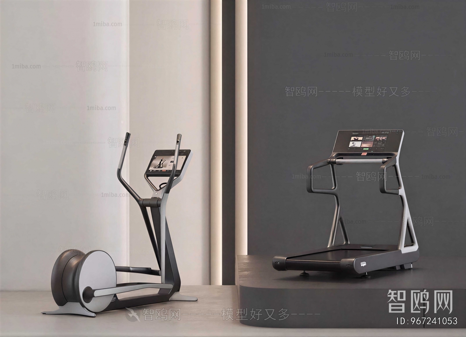 Modern Fitness Equipment