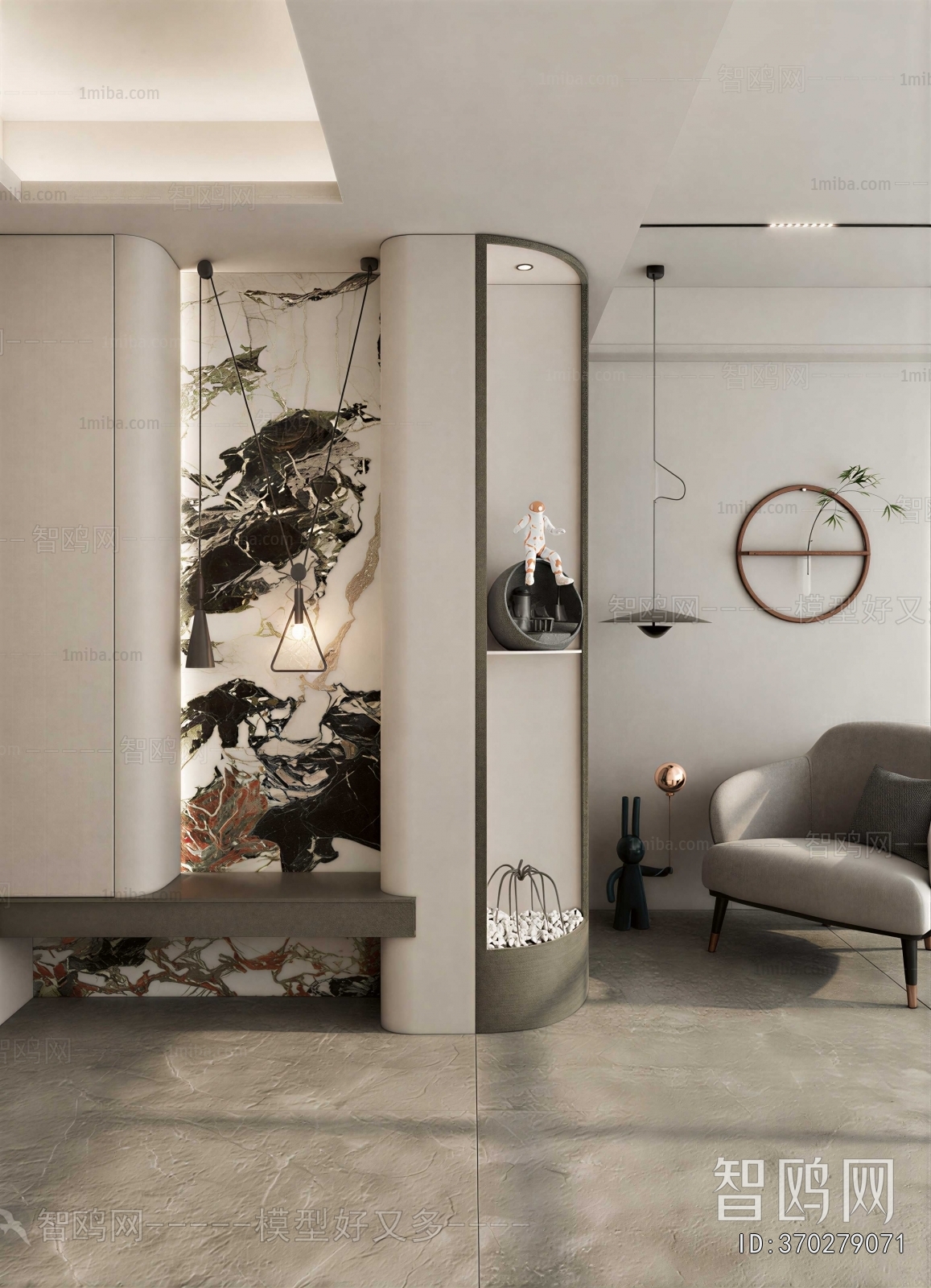 Modern Hallway