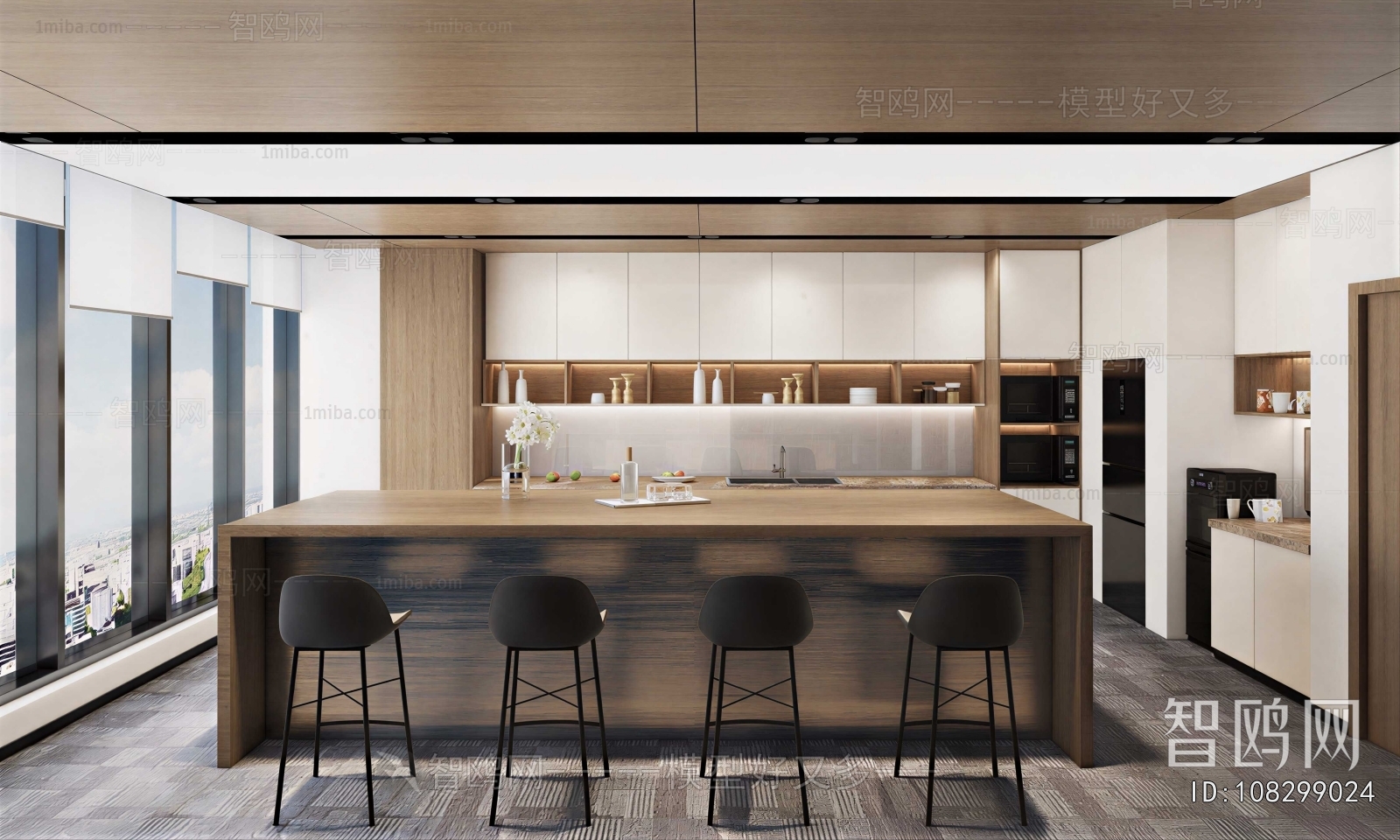 Modern Open Kitchen