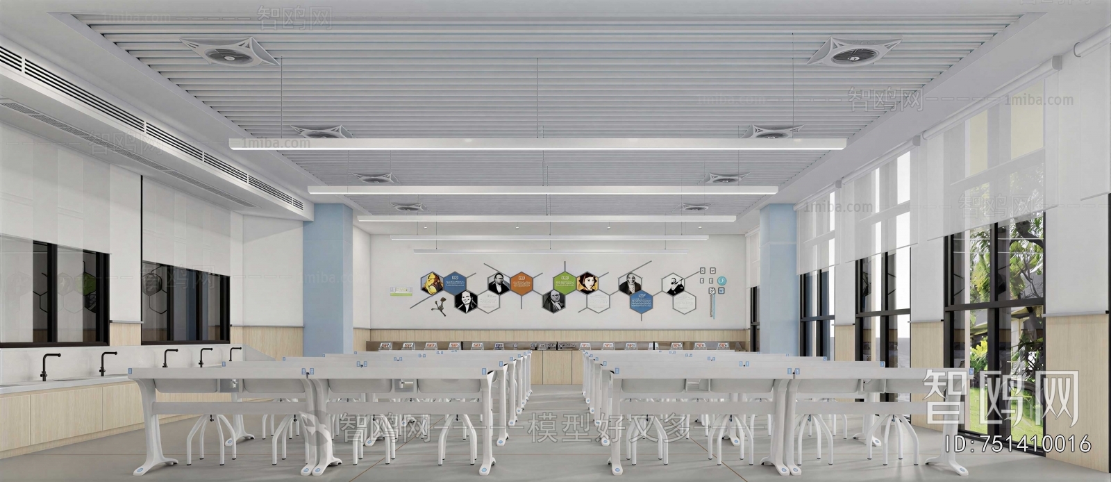 Modern School Classrooms