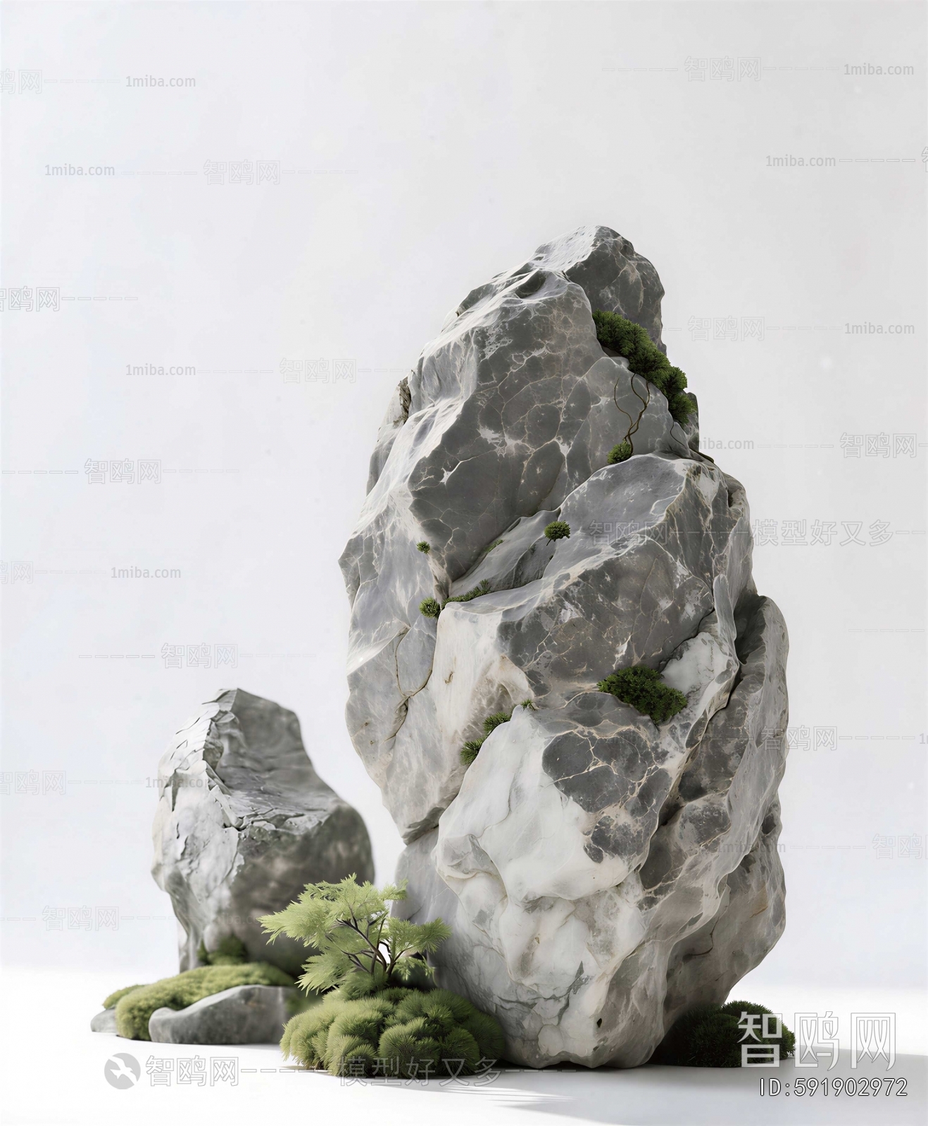 Modern Rockery Waterscape