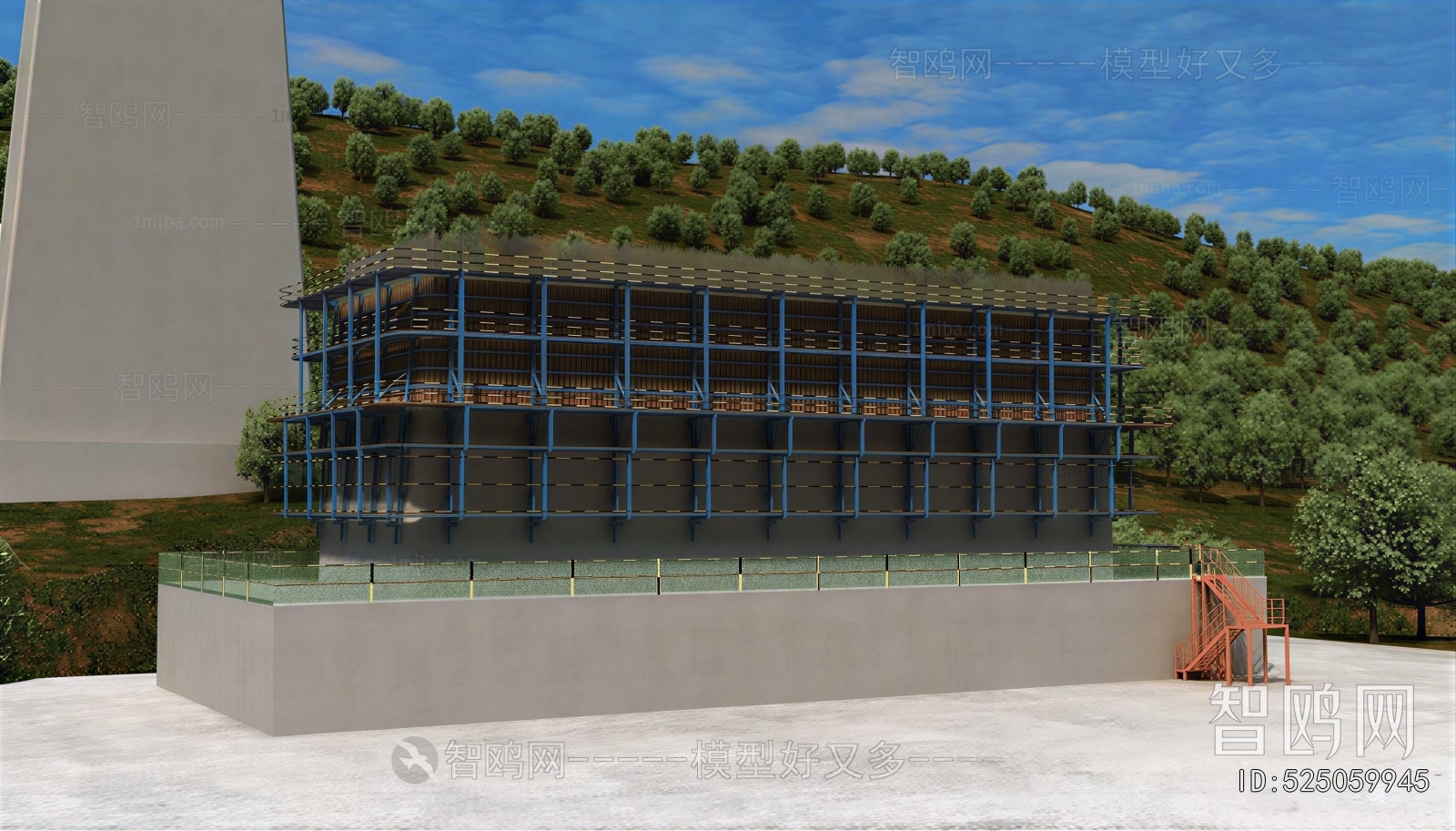 Industrial Style Building Appearance