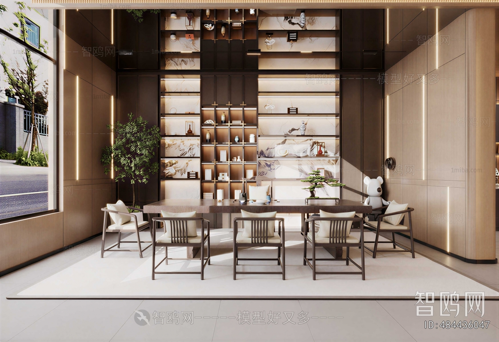 New Chinese Style Tea House
