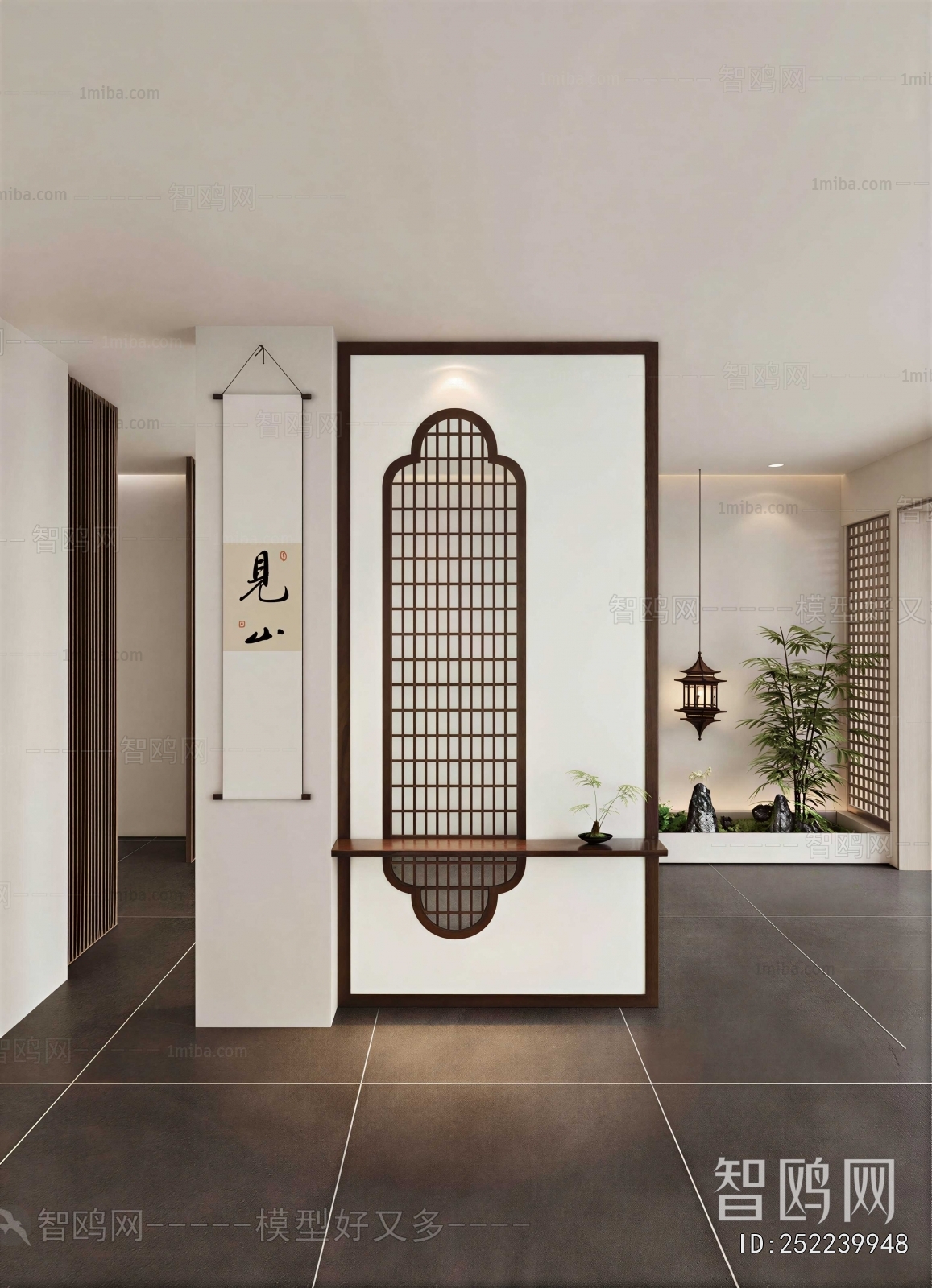 New Chinese Style Hallway