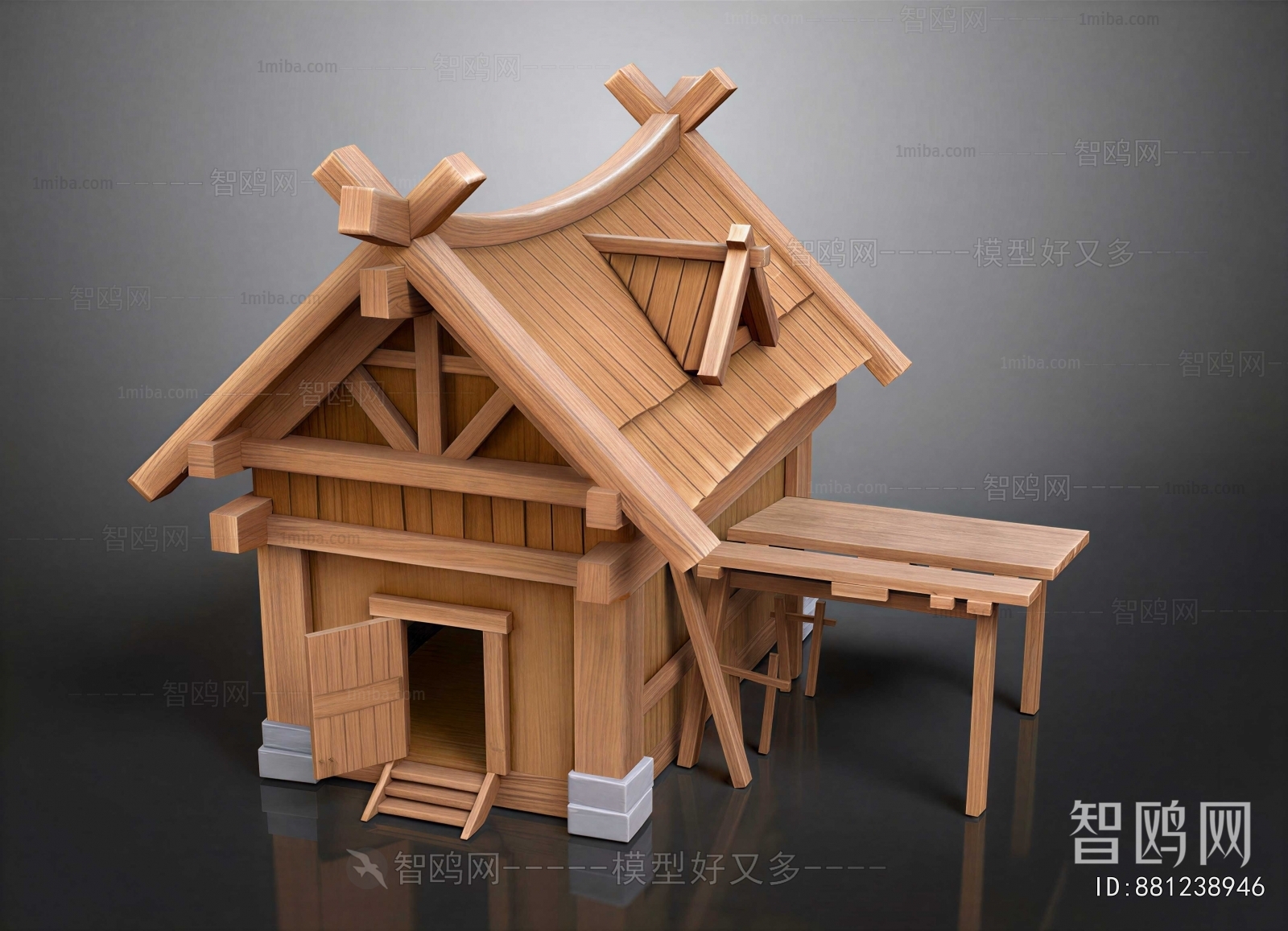 New Chinese Style Building Appearance