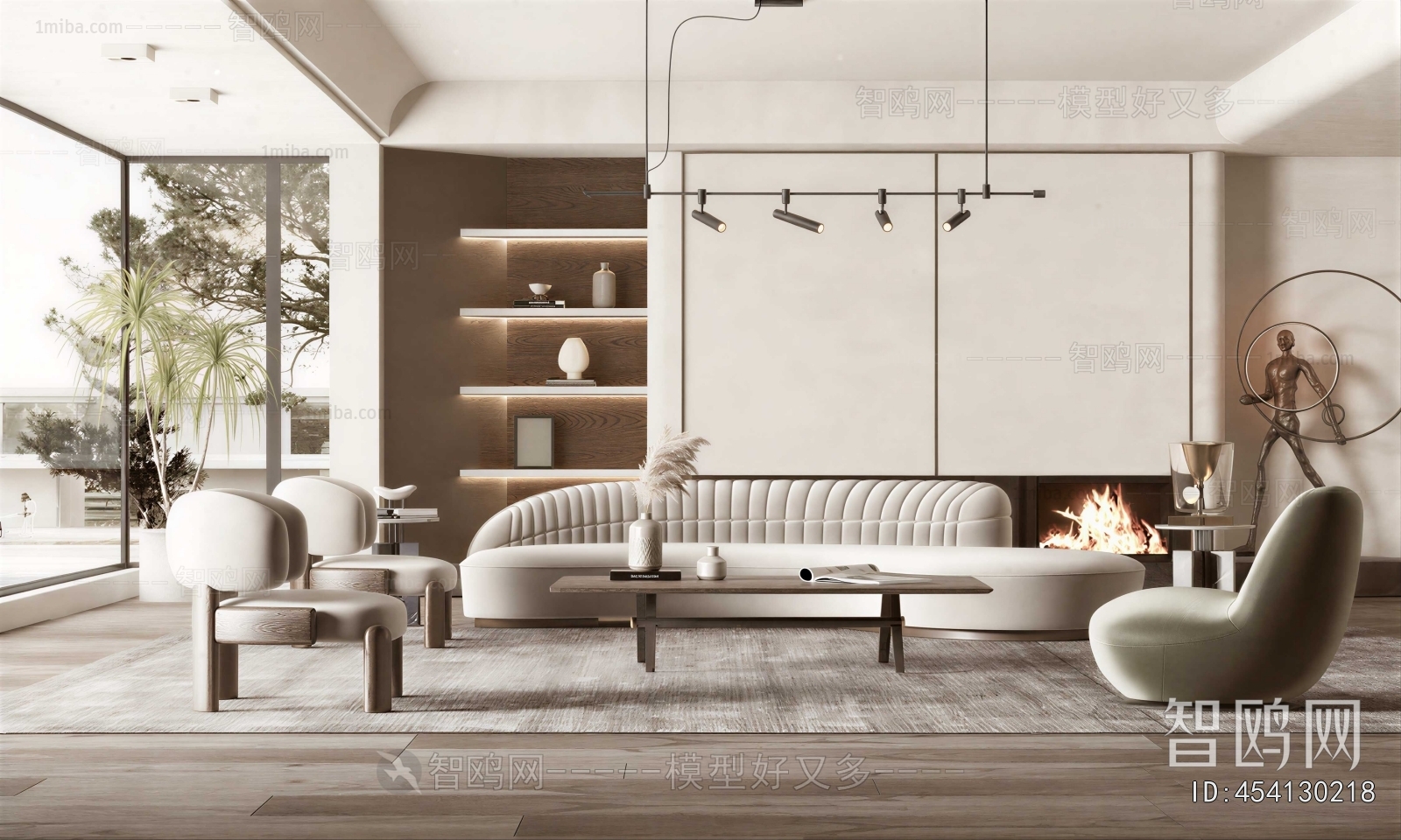 Modern A Living Room