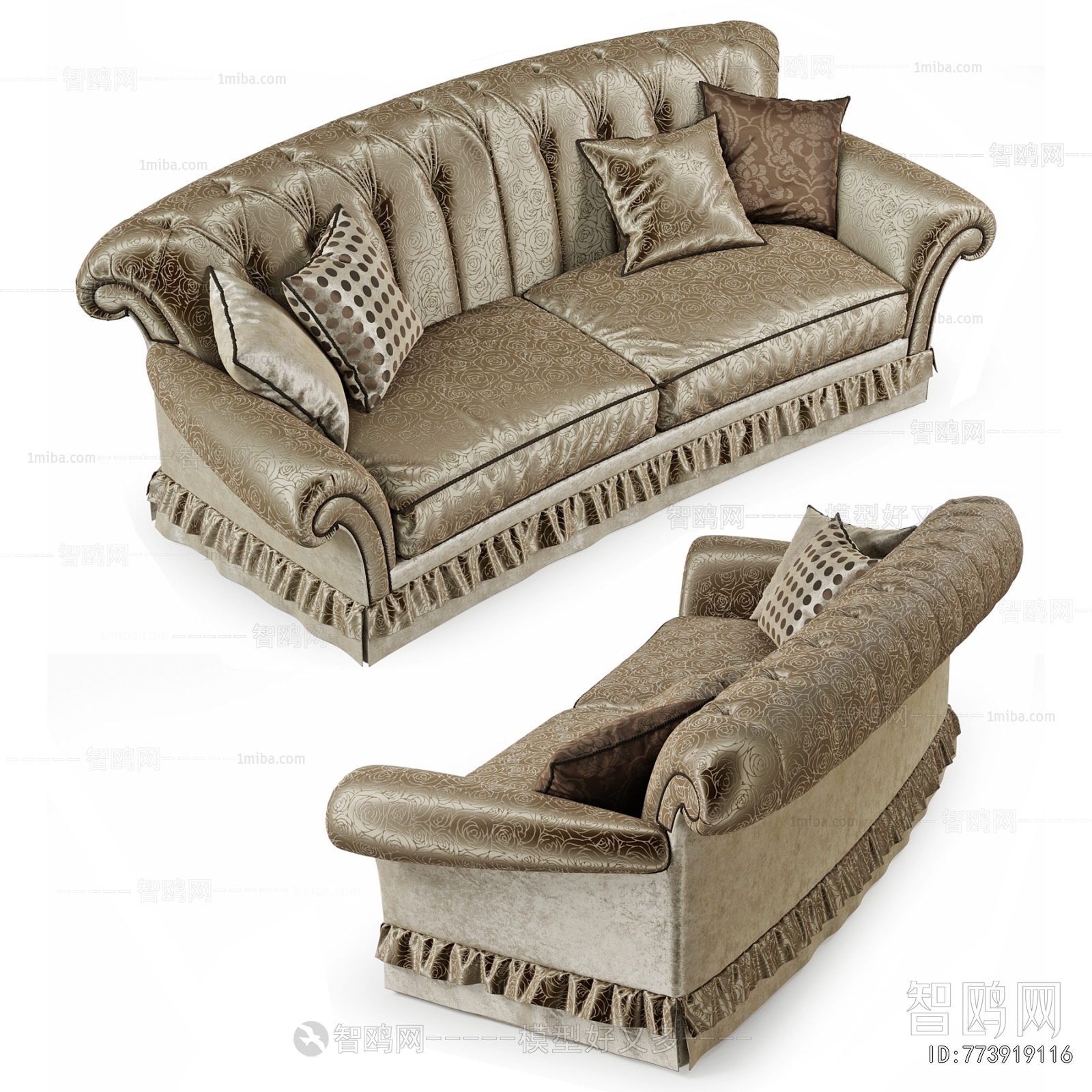French Style A Sofa For Two