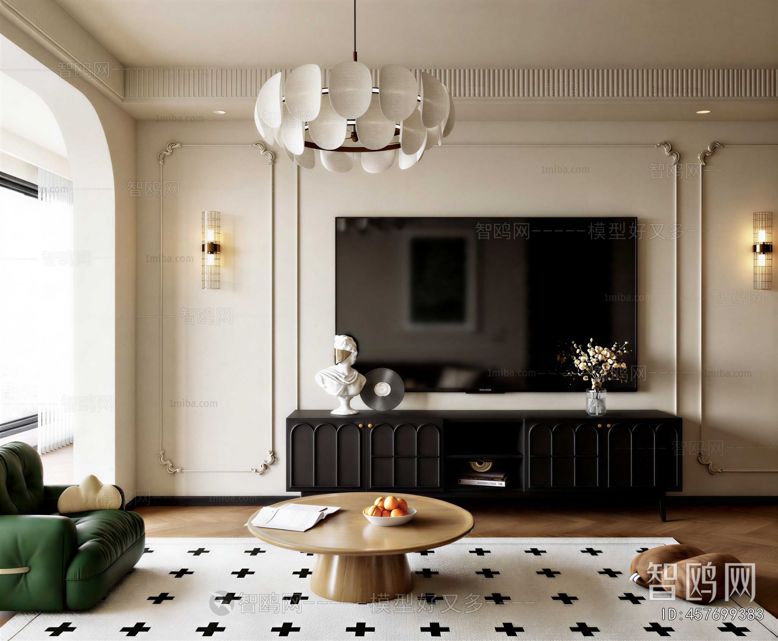 French Style A Living Room