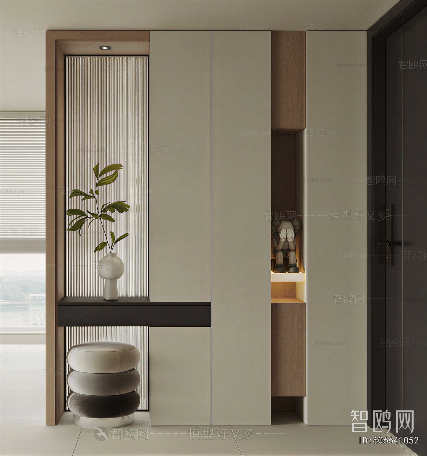 Modern Shoe Cabinet