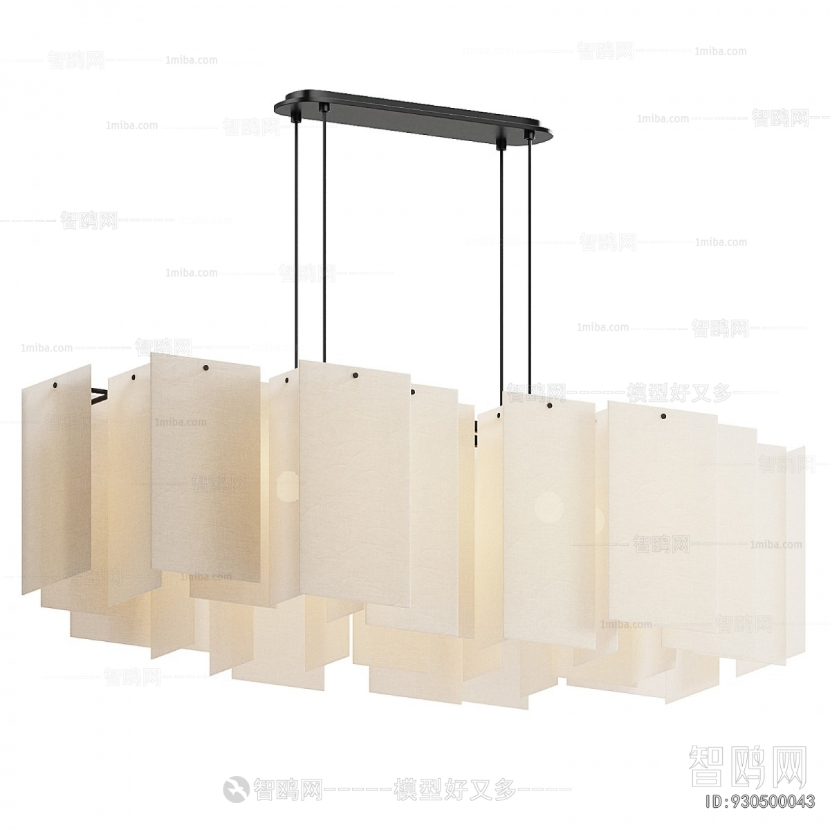 Modern Long Chandelier