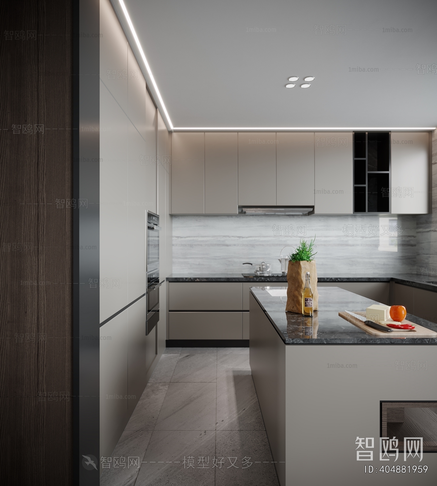 Modern Open Kitchen