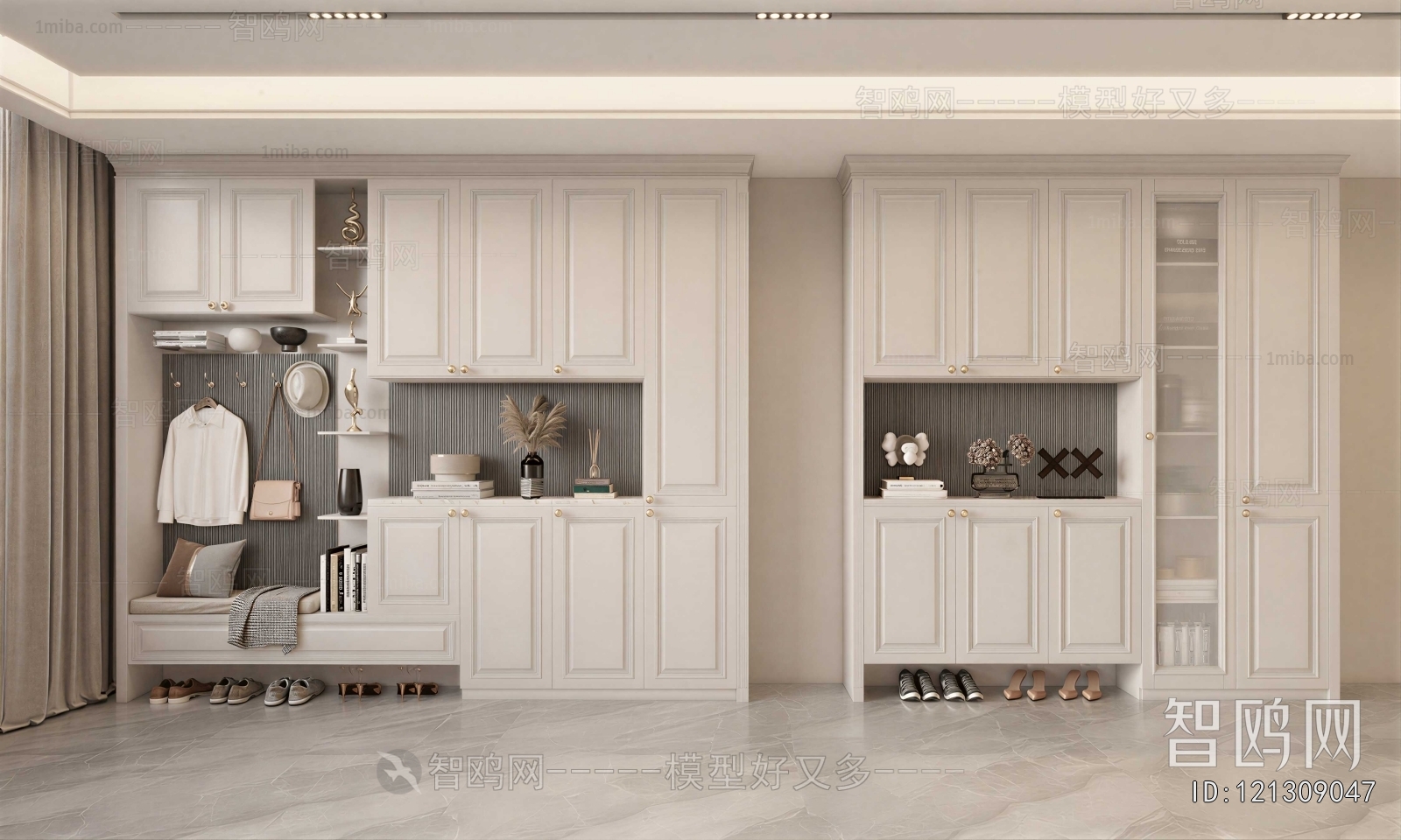 American Style Shoe Cabinet