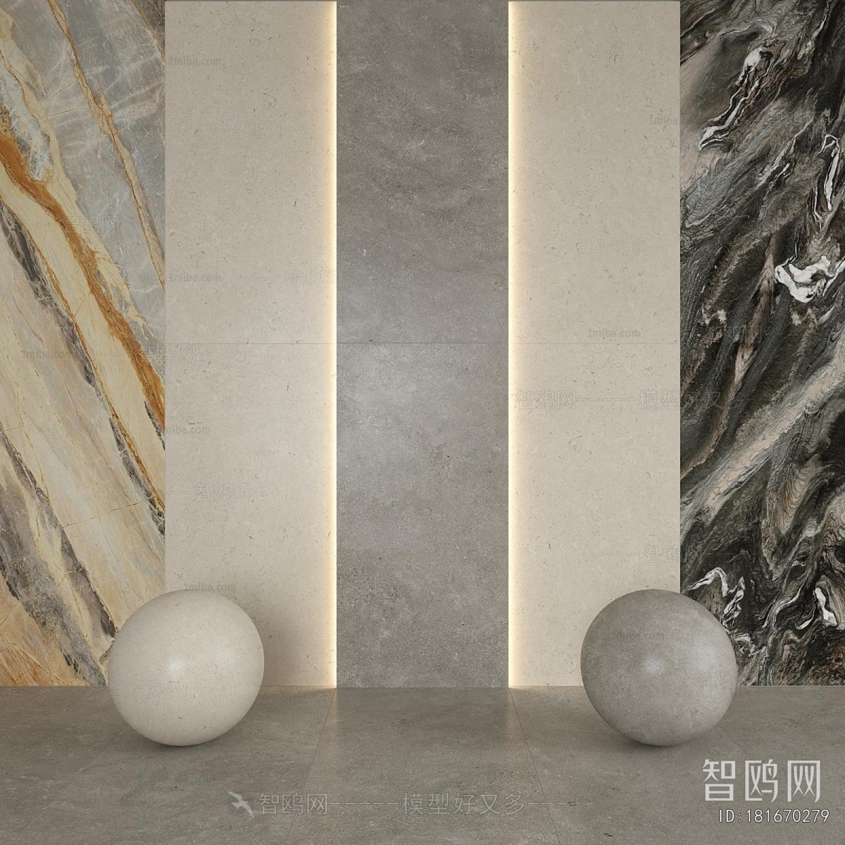 Modern Wall/floor/ceiling
