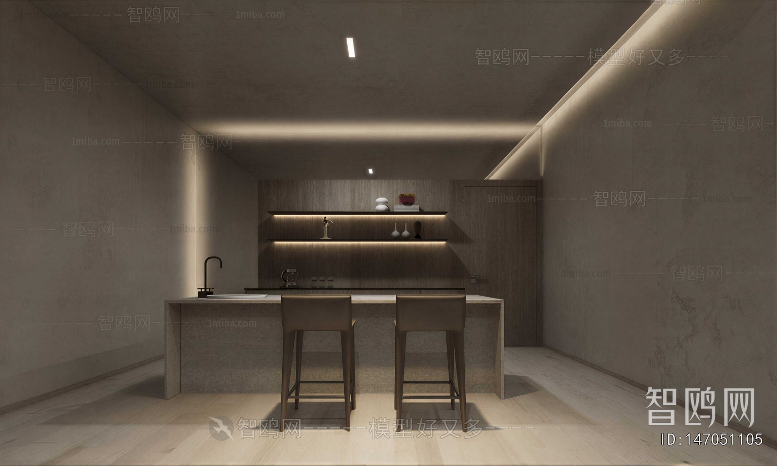 Modern The Kitchen