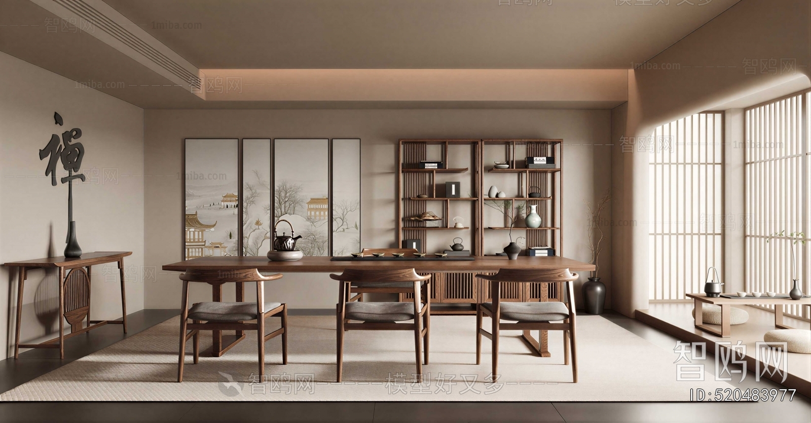 New Chinese Style Tea House