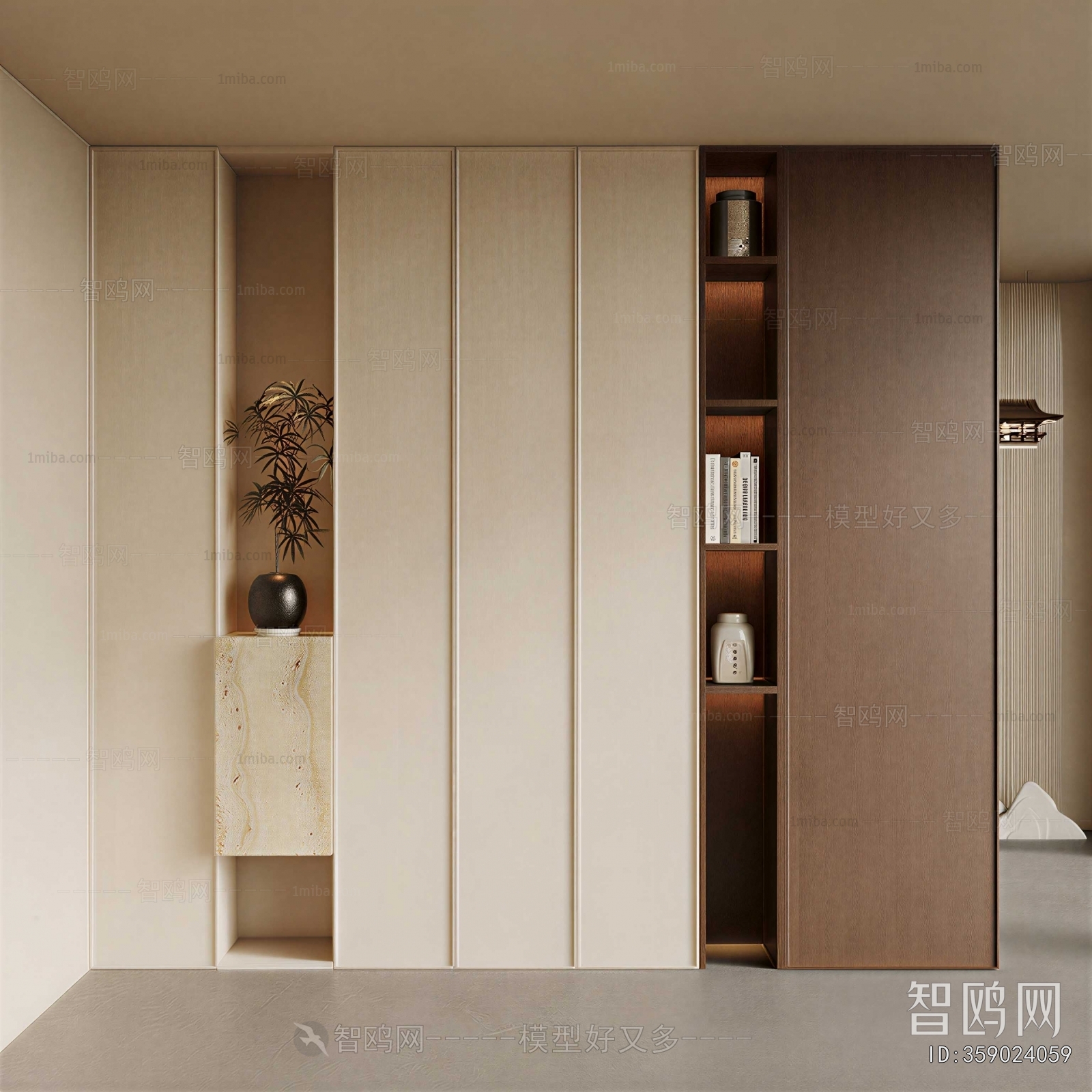 Modern Entrance Cabinet