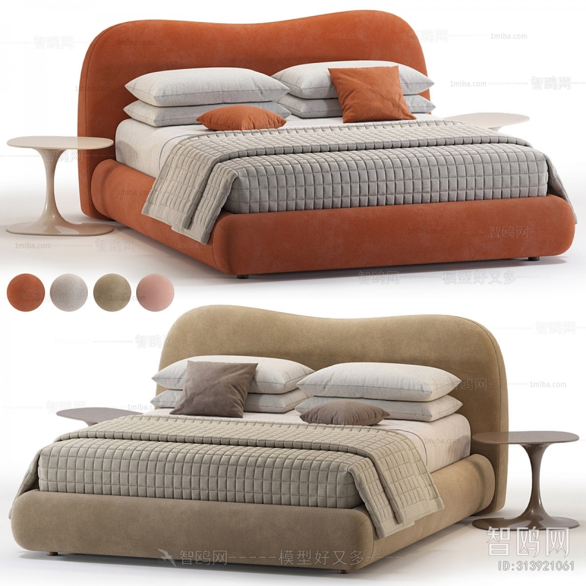 Modern Double Bed