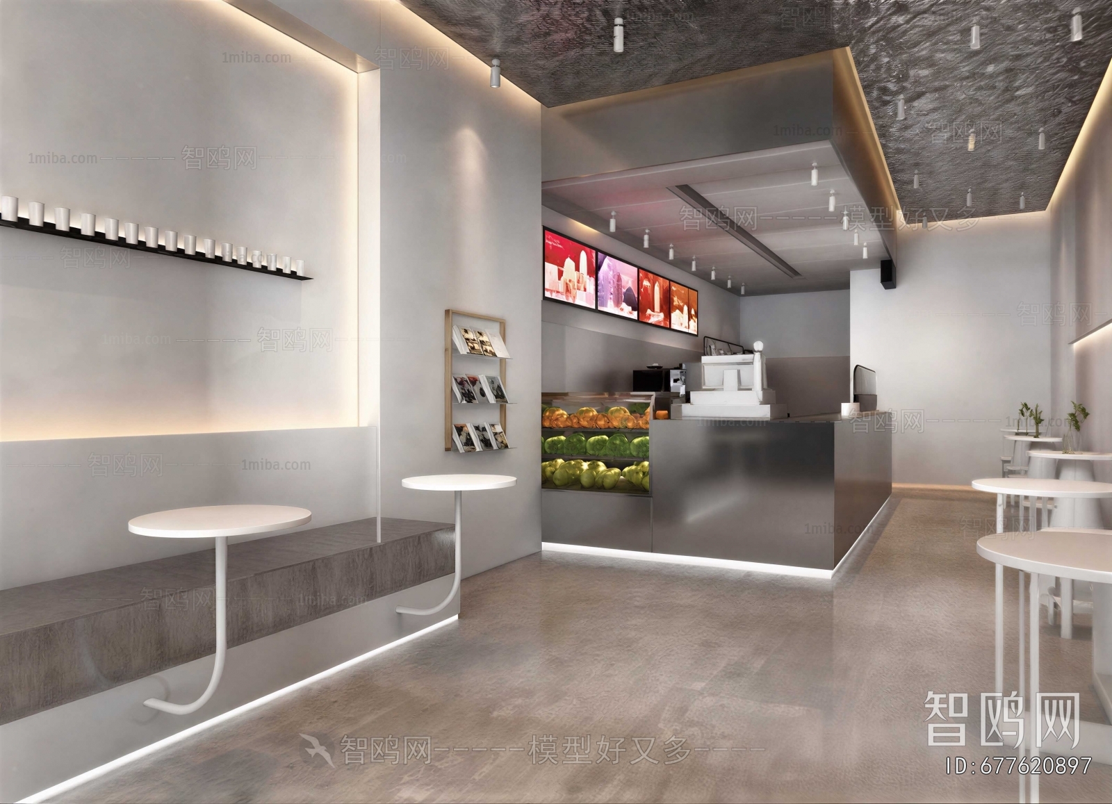 Modern Milk Tea Shop