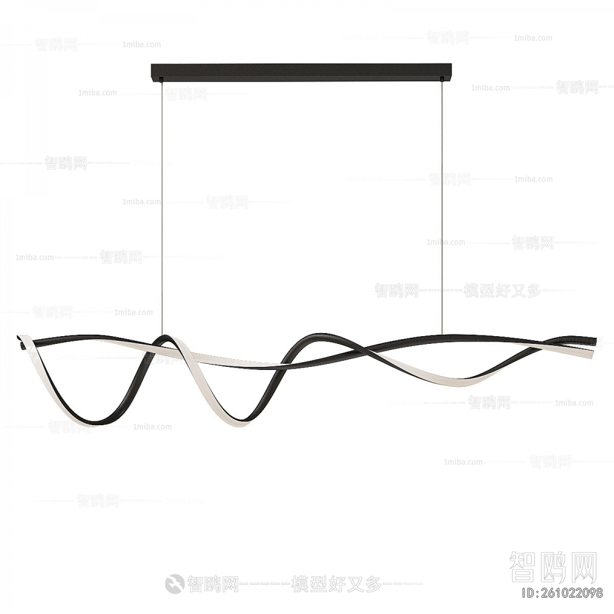 Modern Long Chandelier