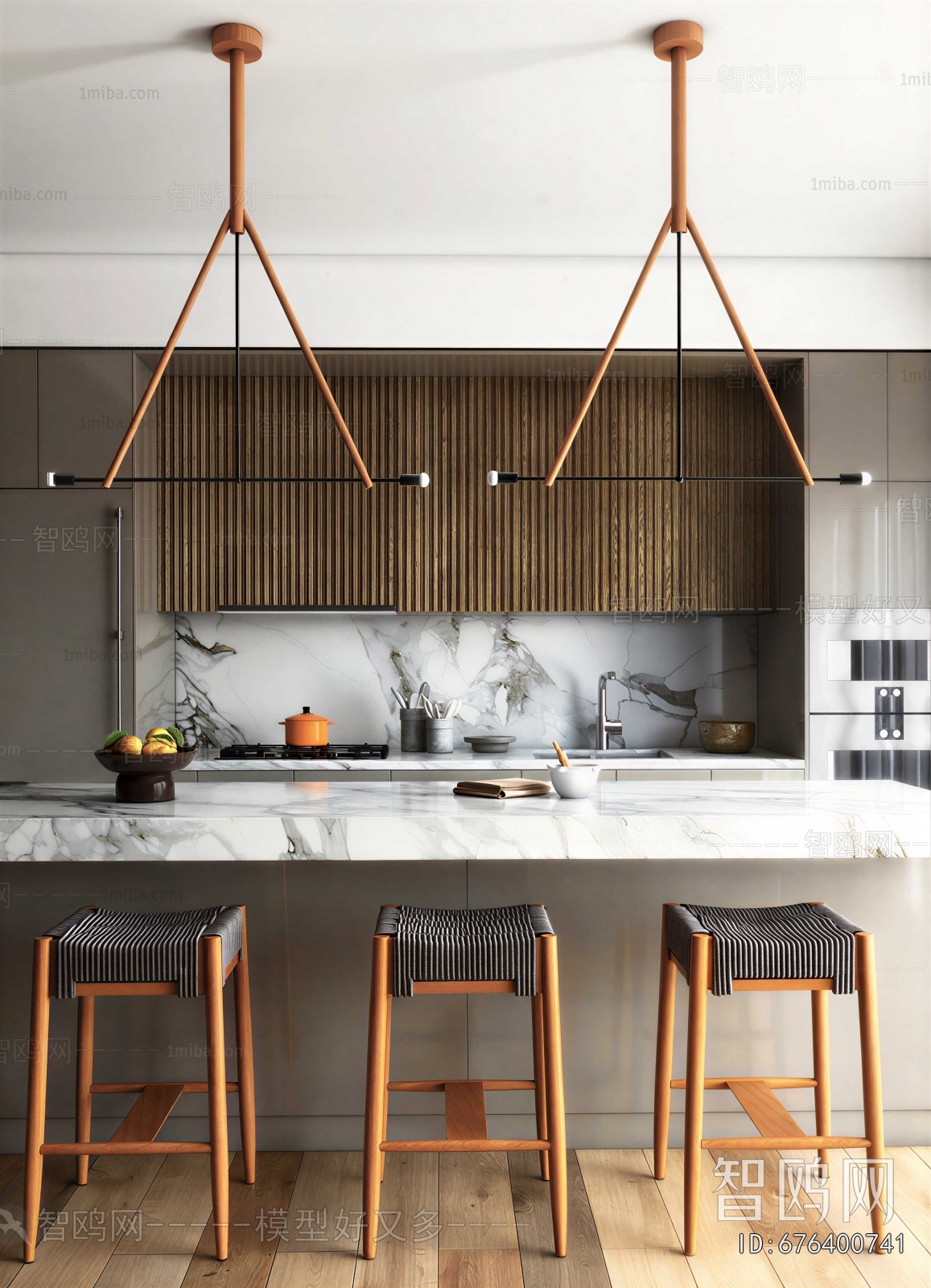 Modern Open Kitchen