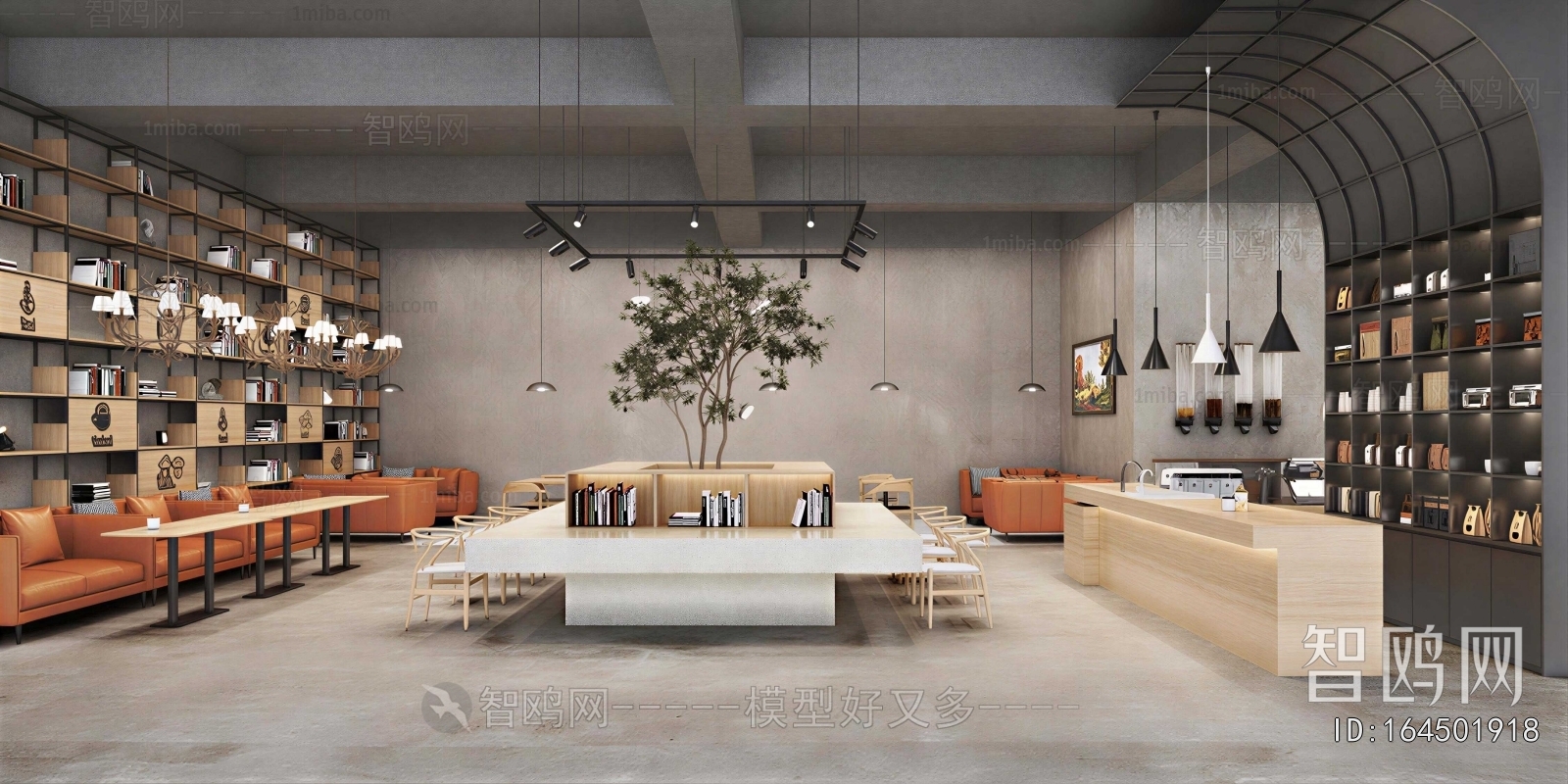 Industrial Style Cafe