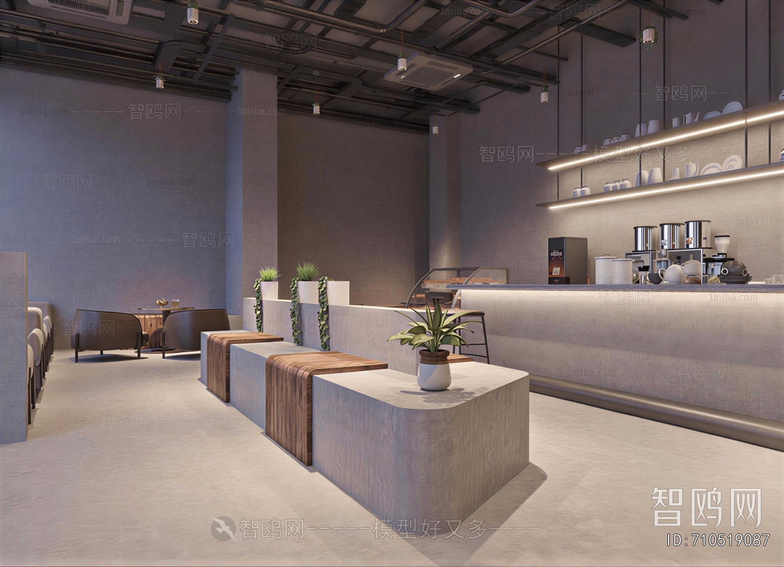 Modern Cafe