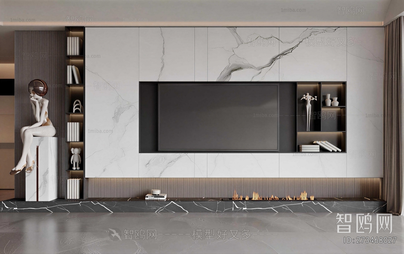 Modern TV Wall