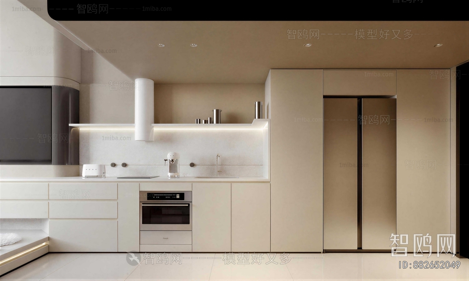 Modern Open Kitchen