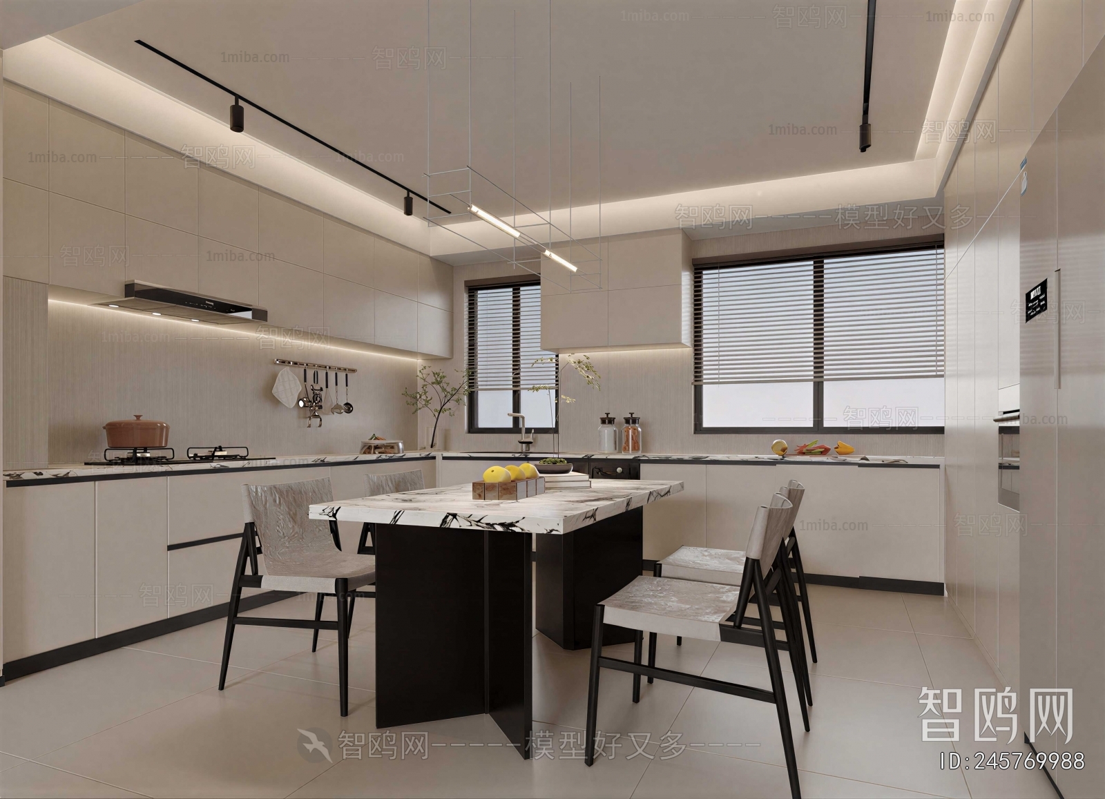 Modern Open Kitchen