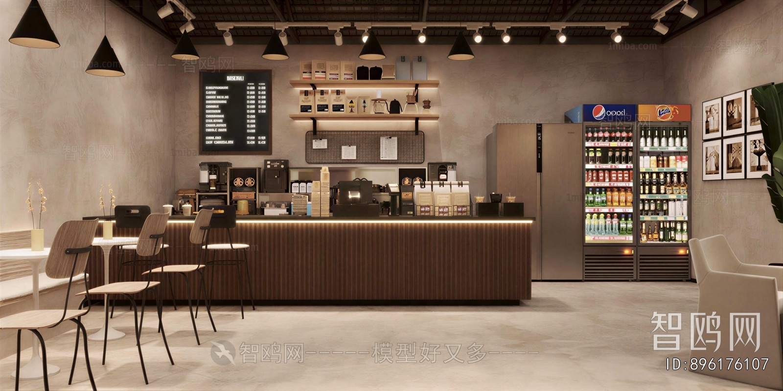 Industrial Style Cafe