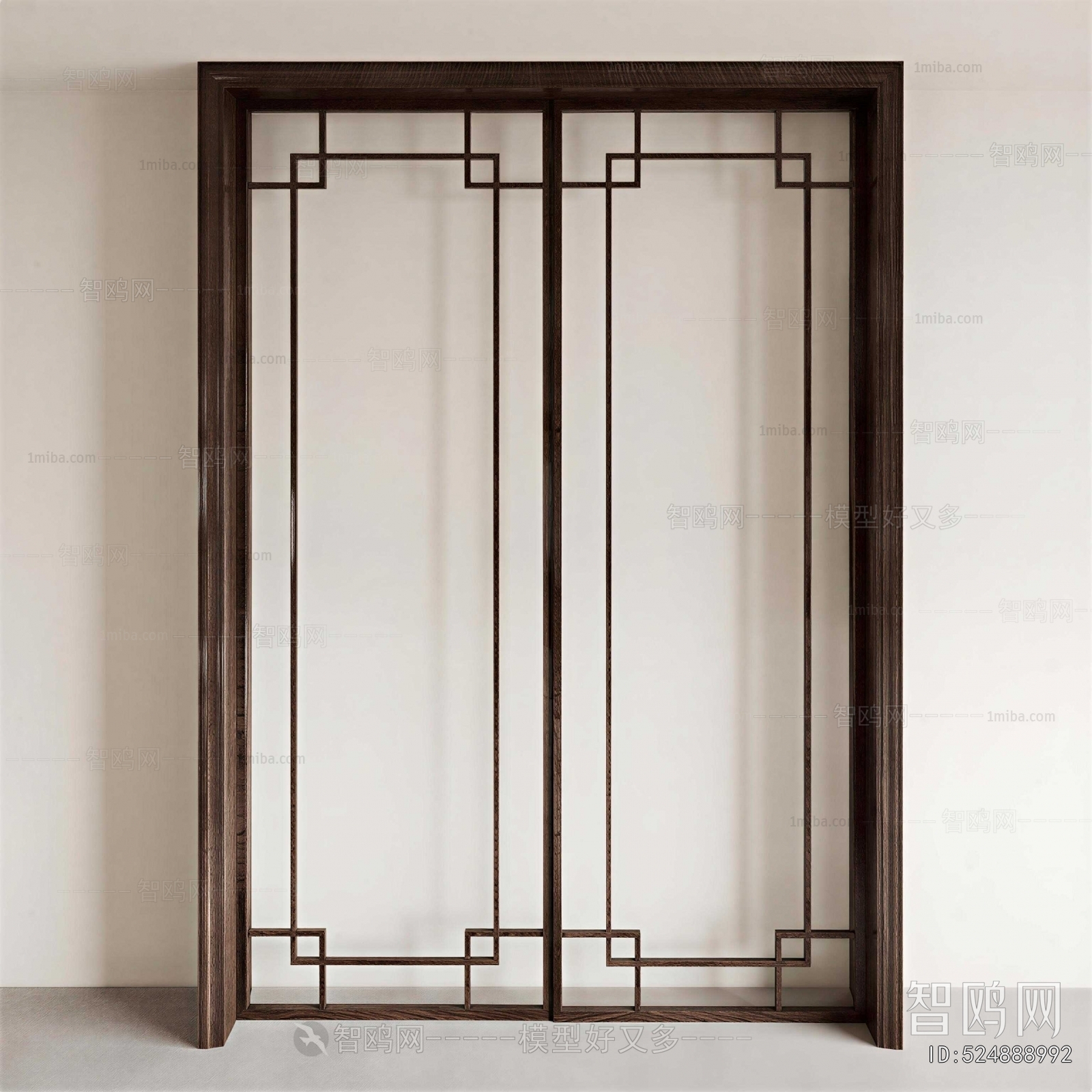 New Chinese Style Sliding Door