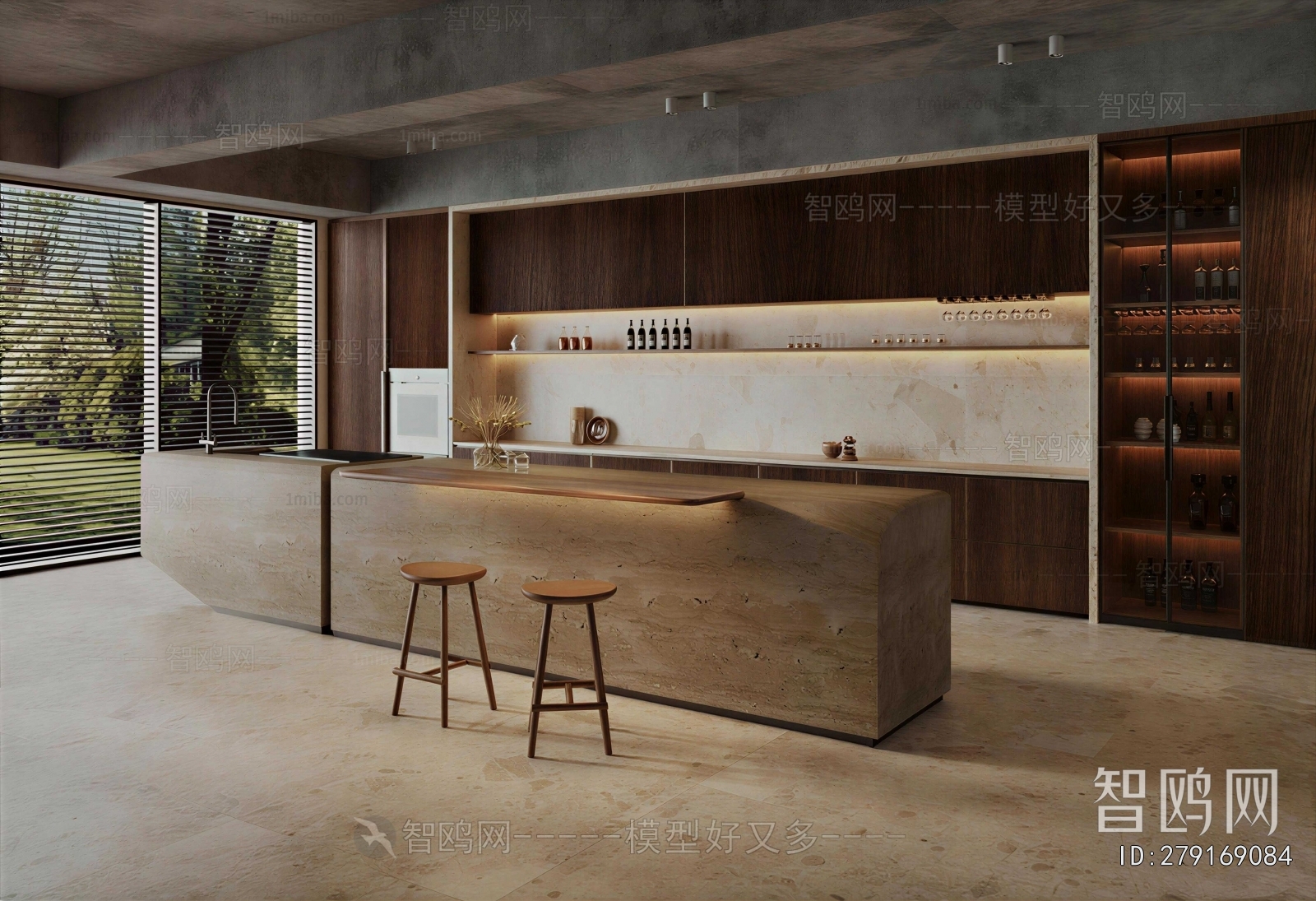Modern Open Kitchen