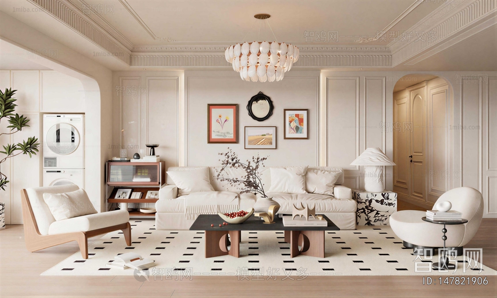 French Style A Living Room