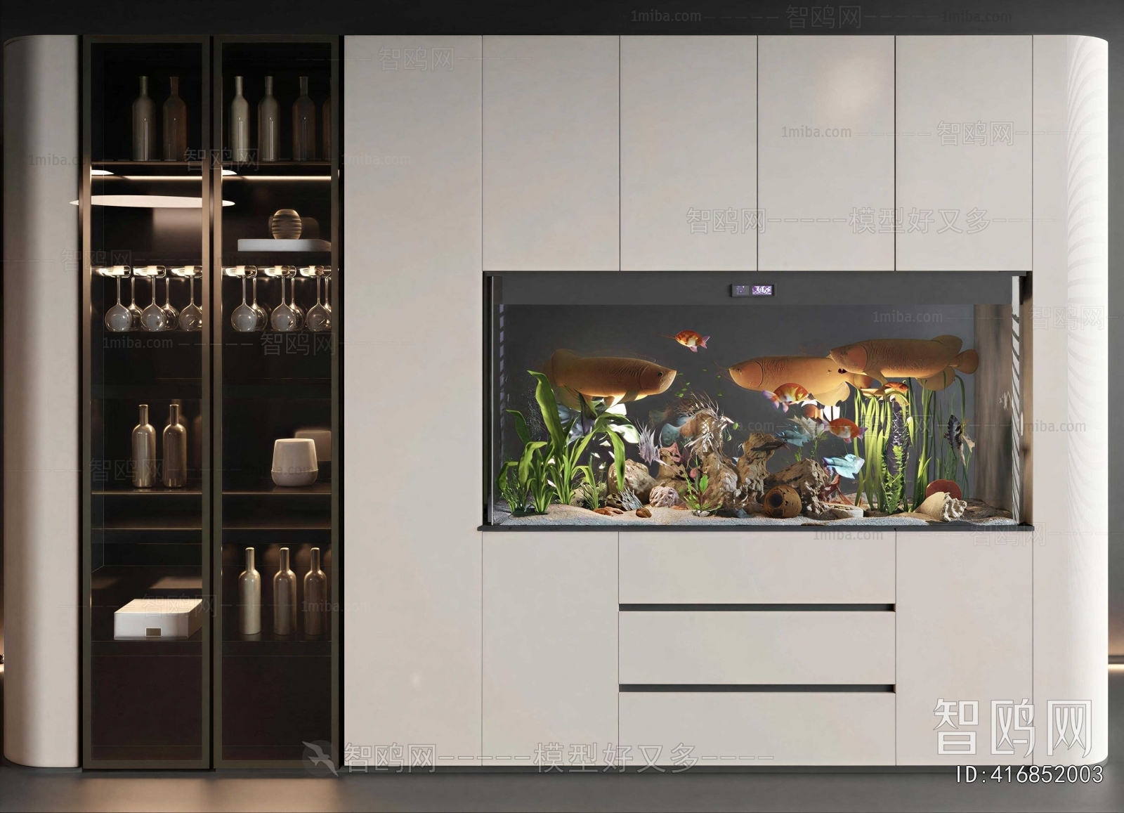 Modern Wine Cabinet