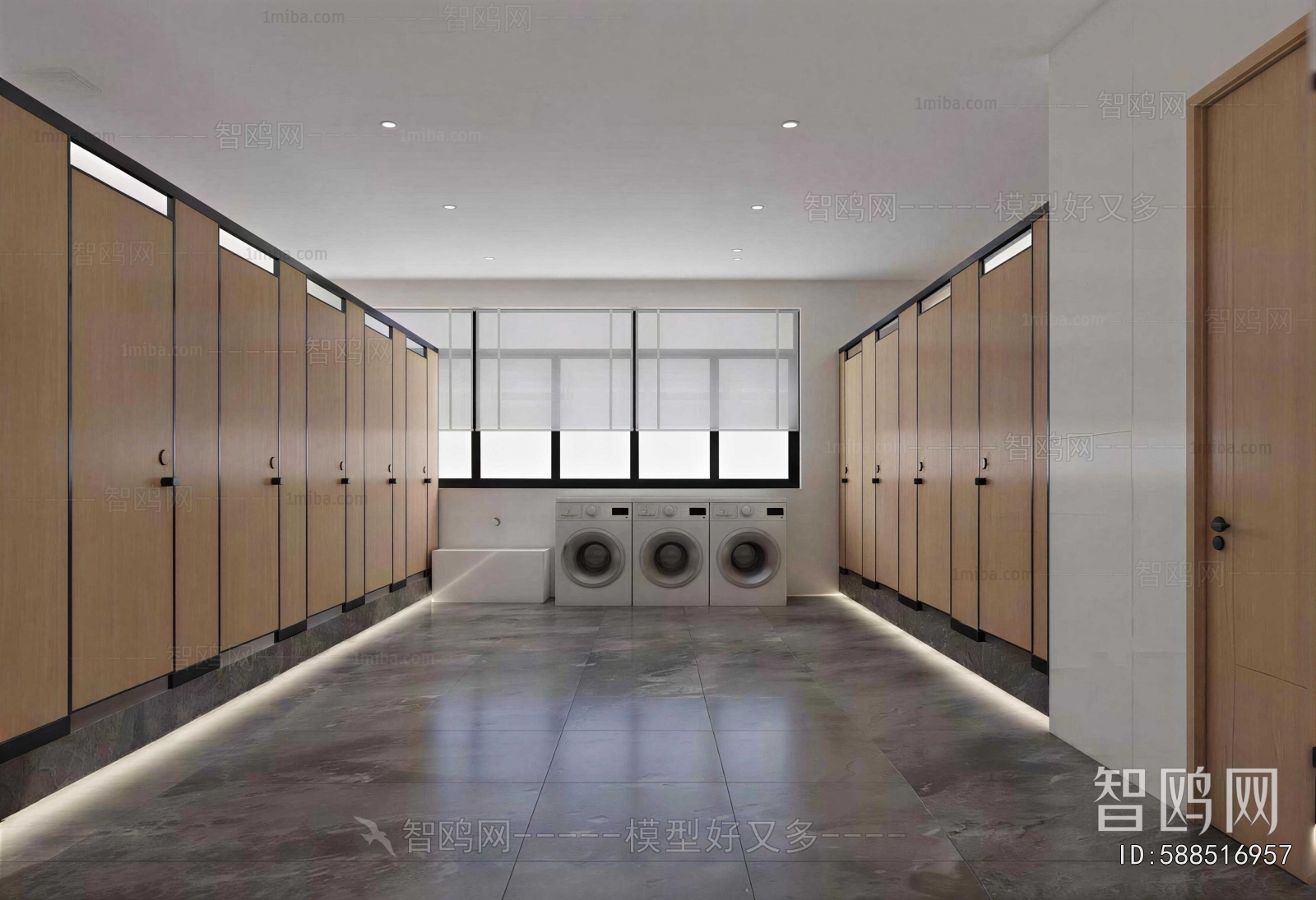 Modern Public Toilet