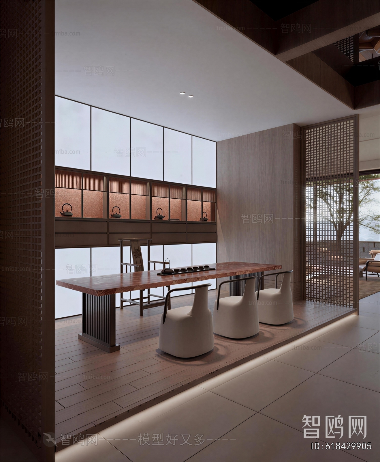New Chinese Style Tea House