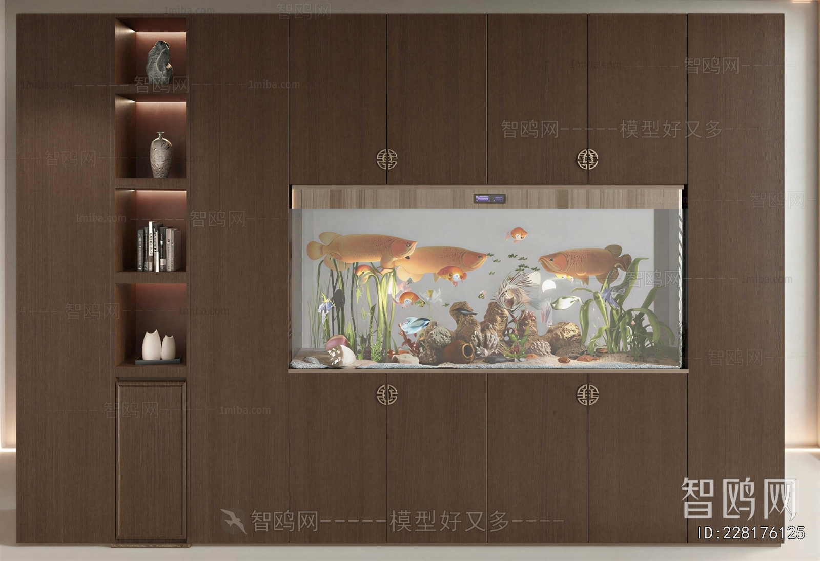 New Chinese Style Fish Tank