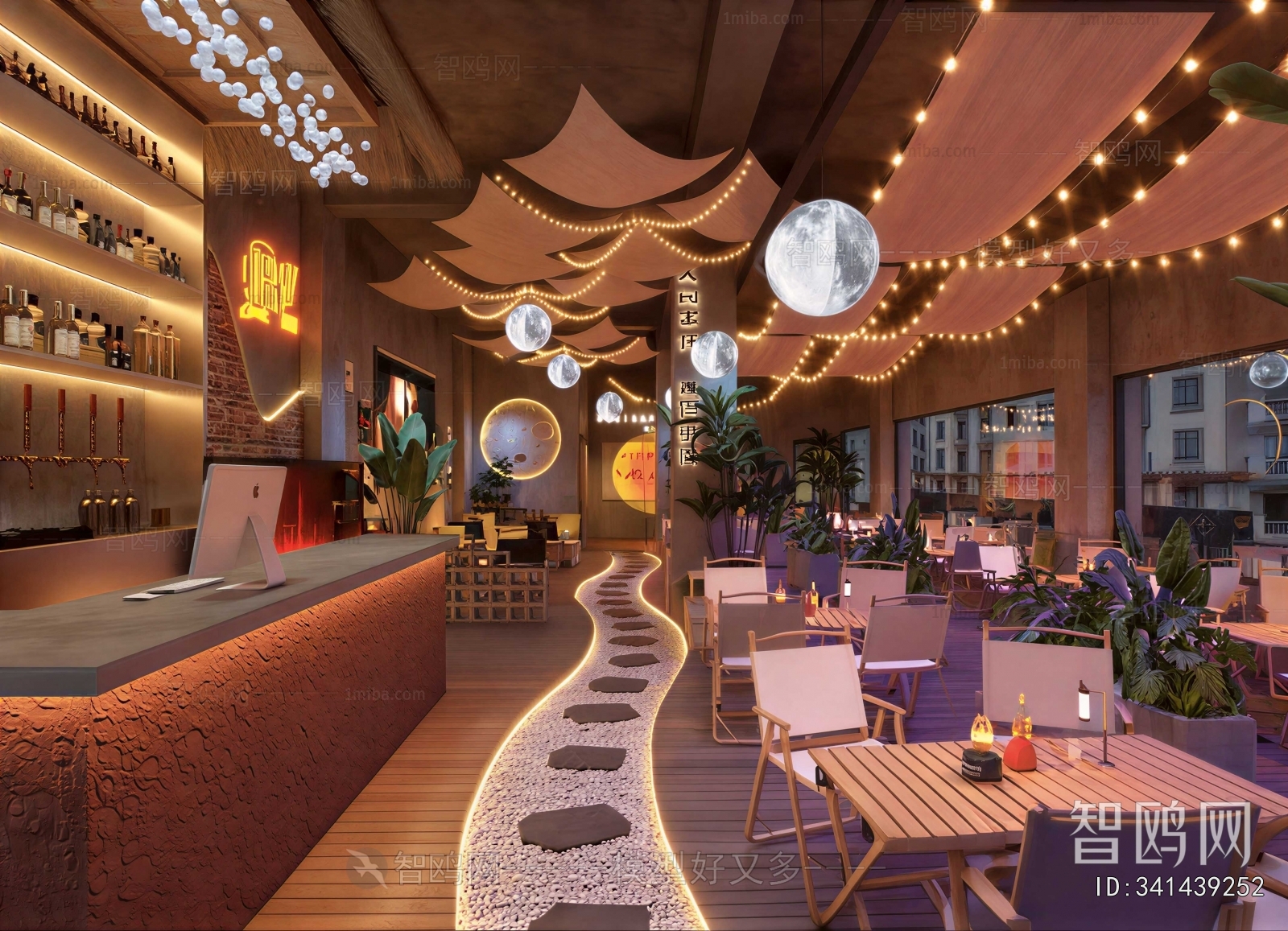 Industrial Style Restaurant