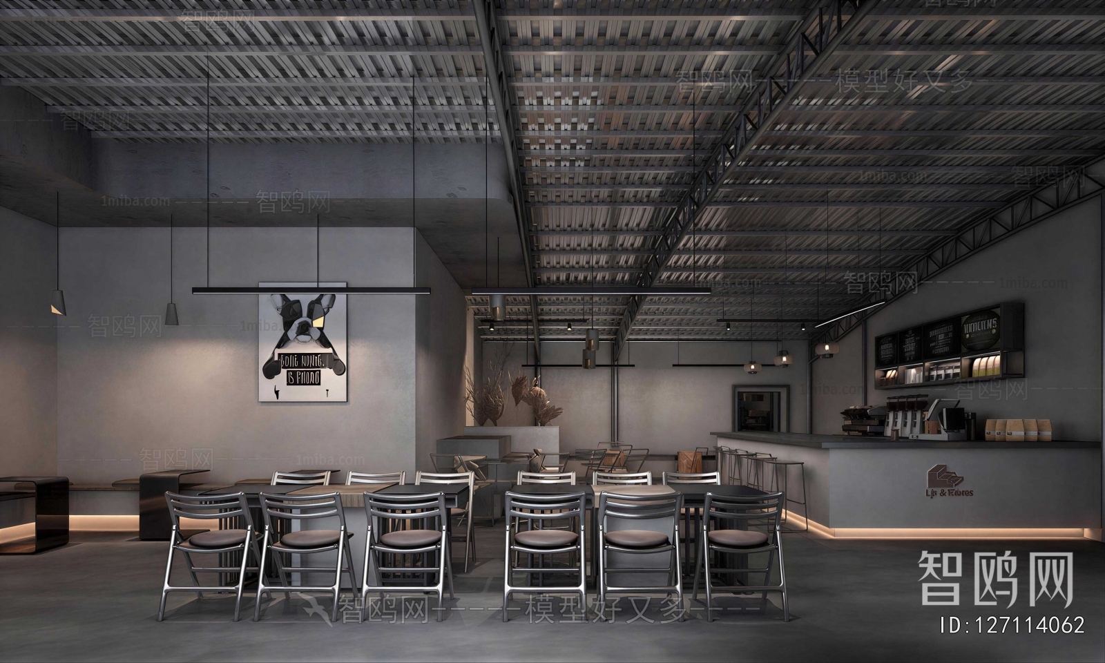 Industrial Style Cafe