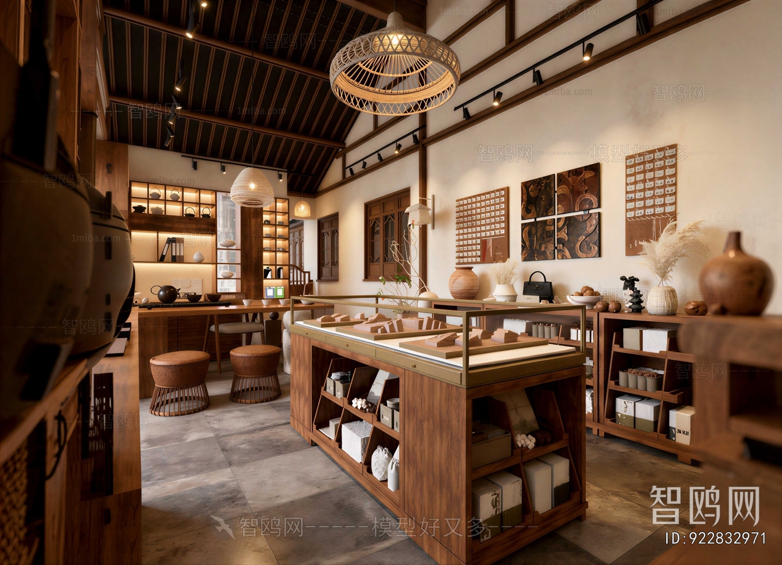 New Chinese Style Exhibition Hall