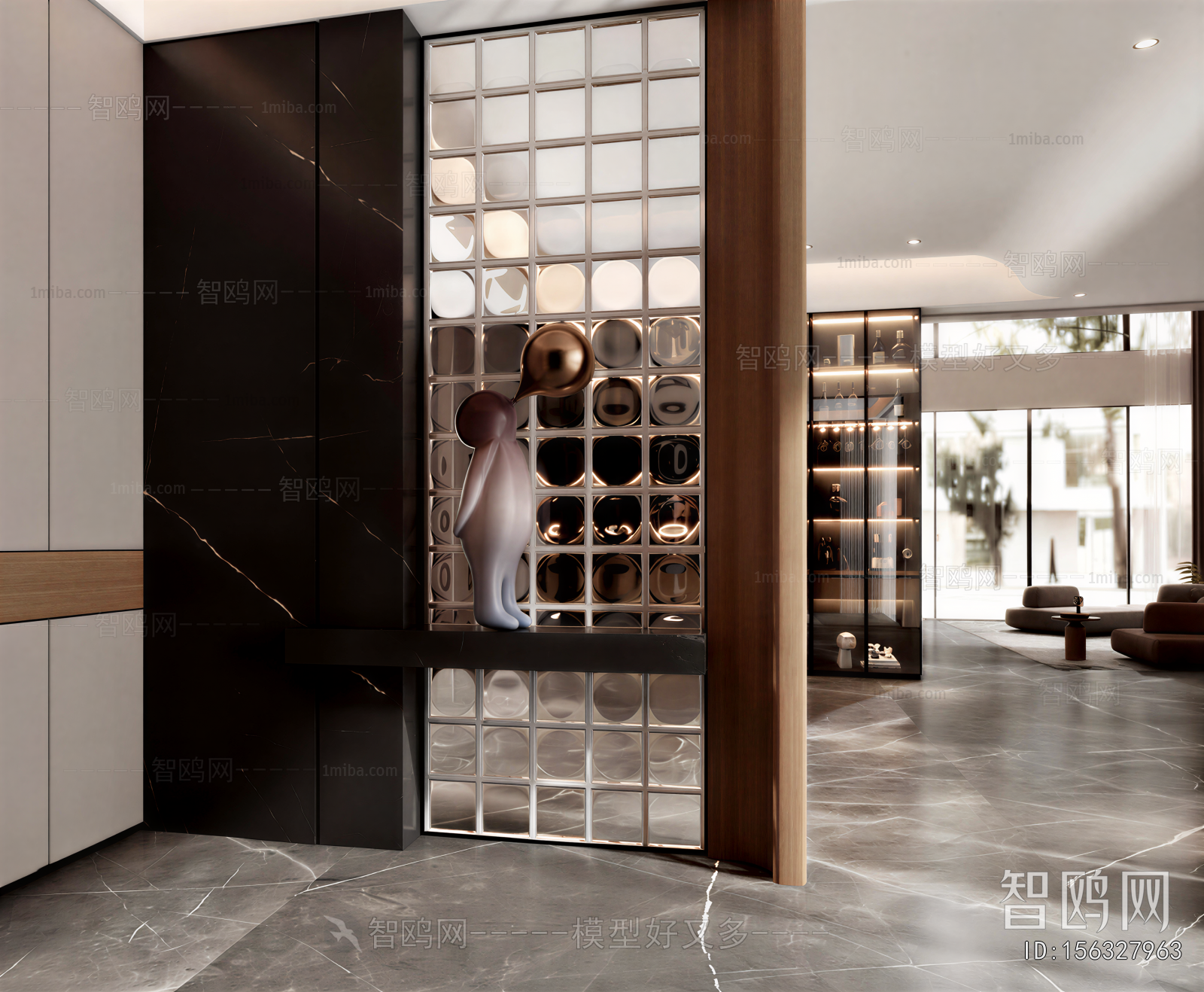 Modern Hallway