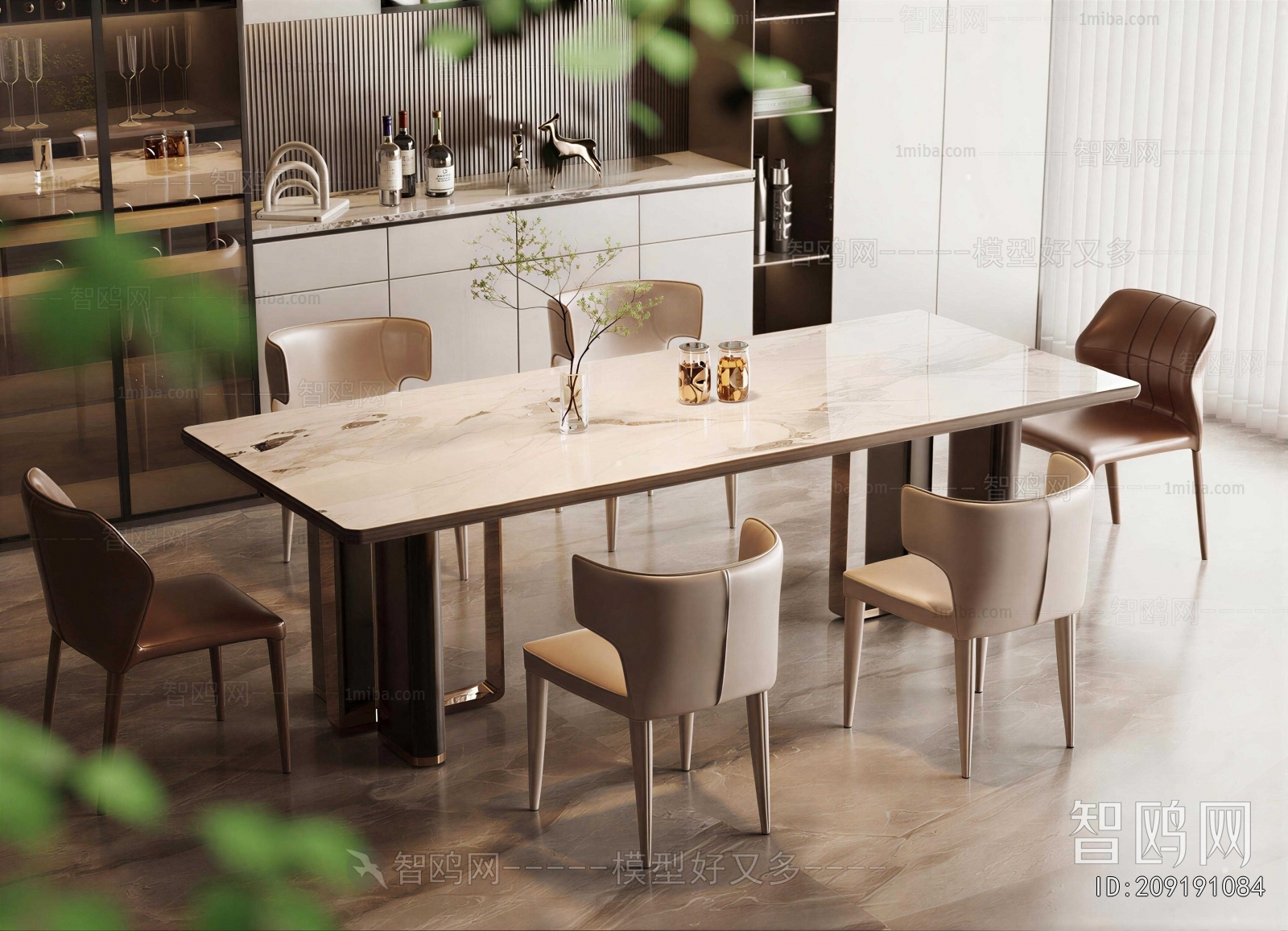Modern Dining Table And Chairs