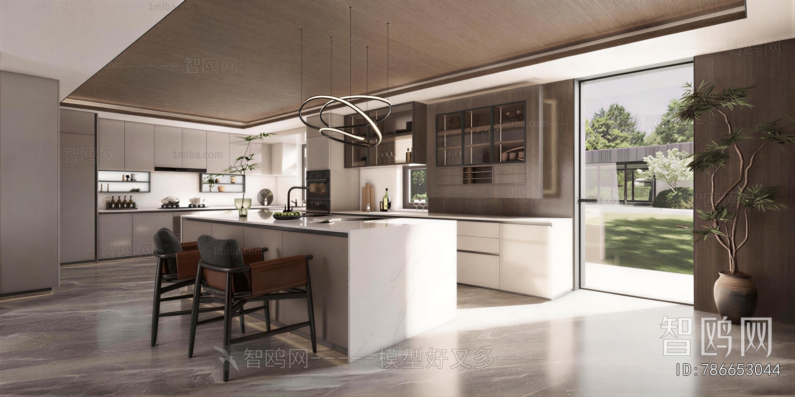 Modern Open Kitchen