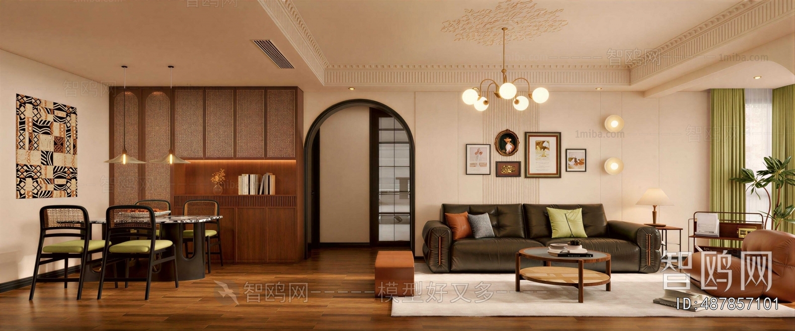 French Style A Living Room