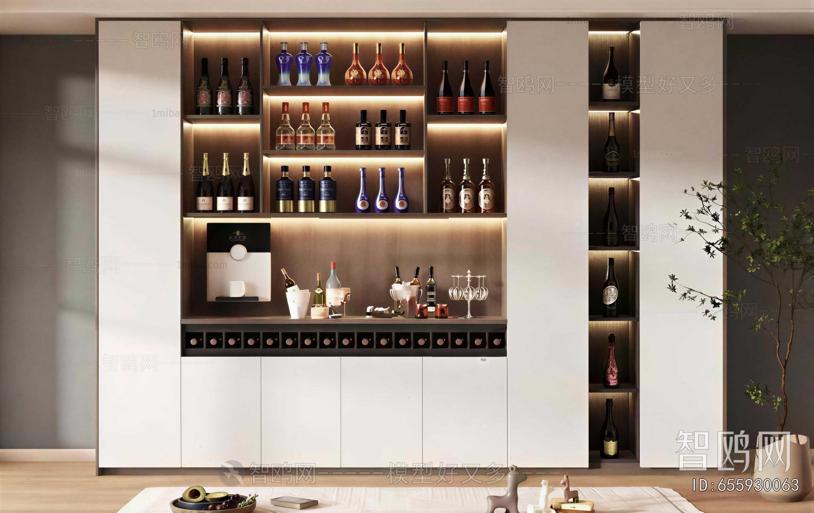 Modern Wine Cabinet