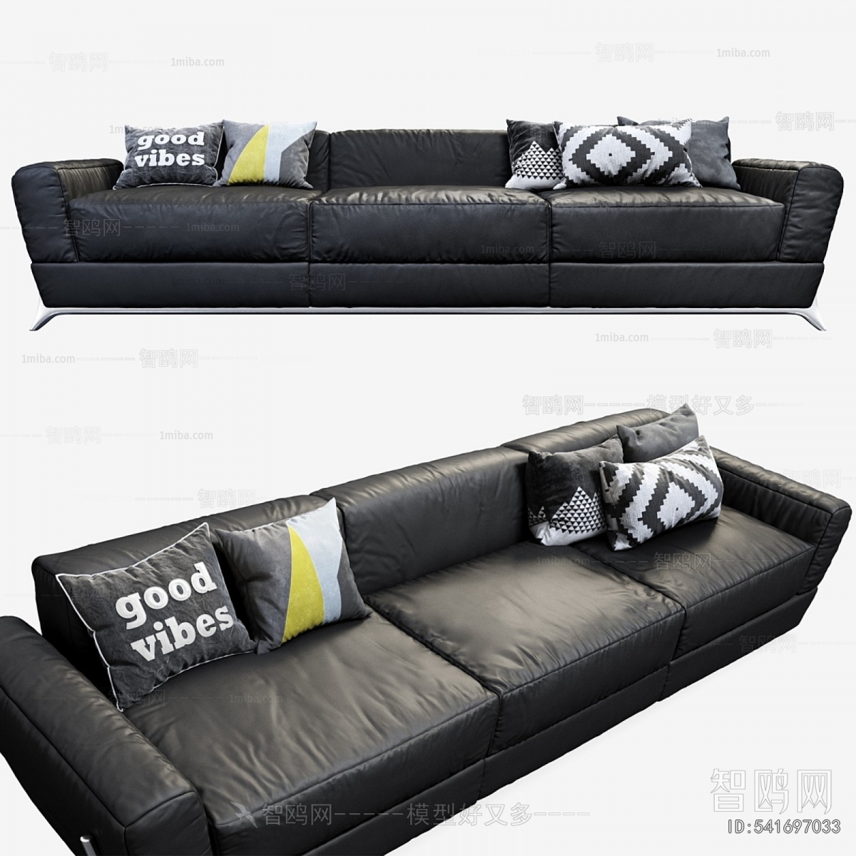 Modern Three-seat Sofa