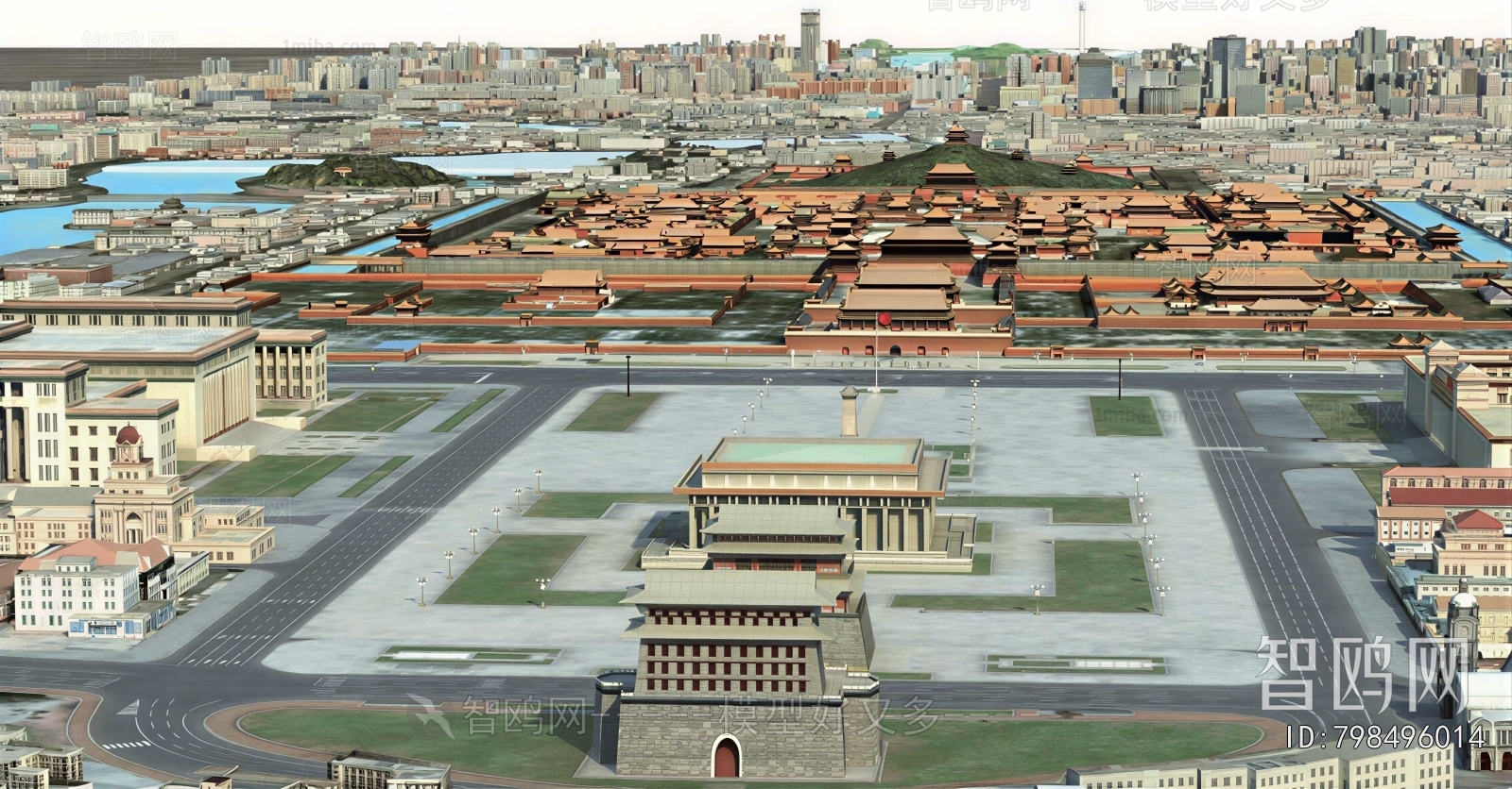 Chinese Style Ancient Architectural Buildings