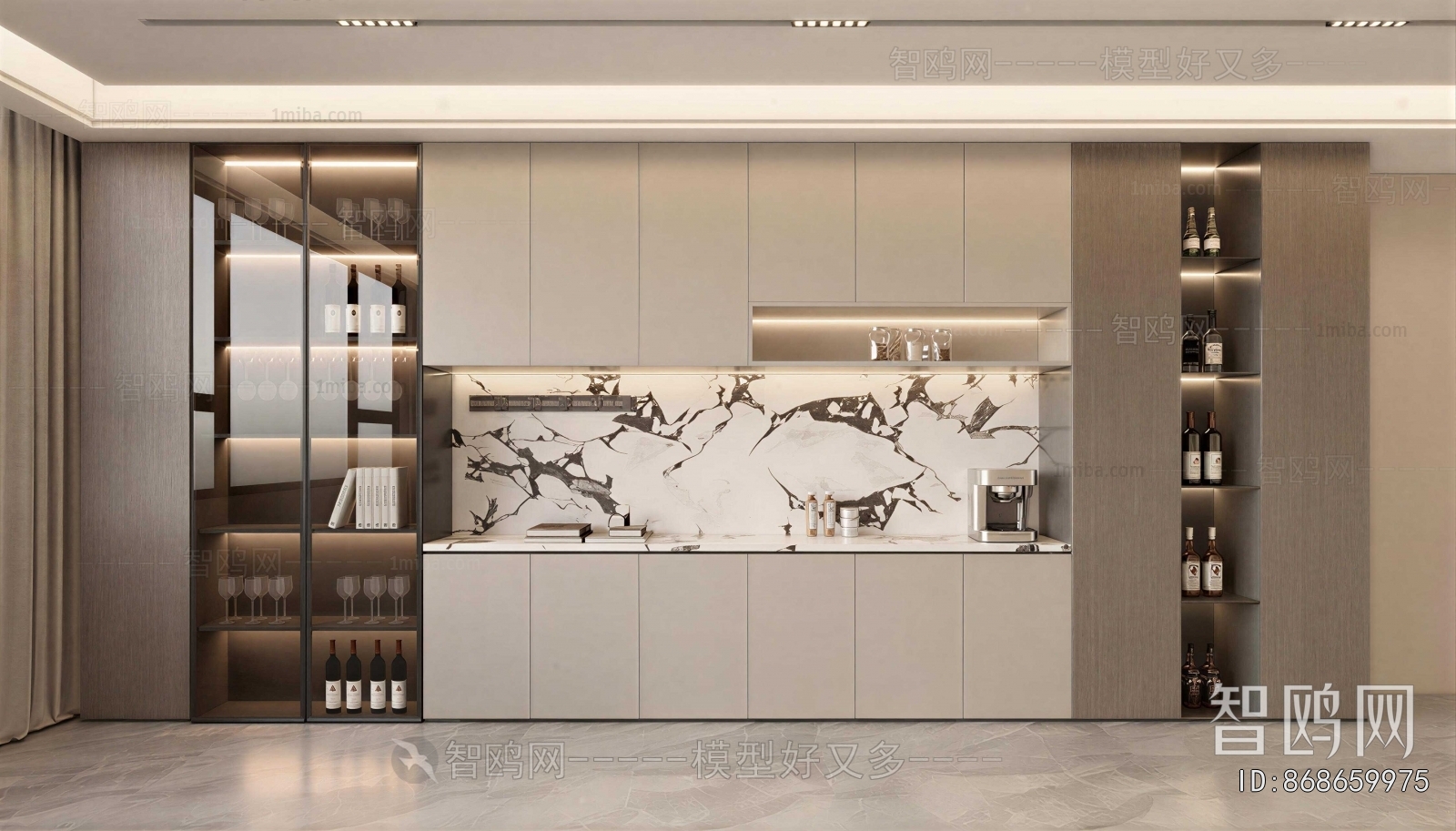 Modern Wine Cabinet